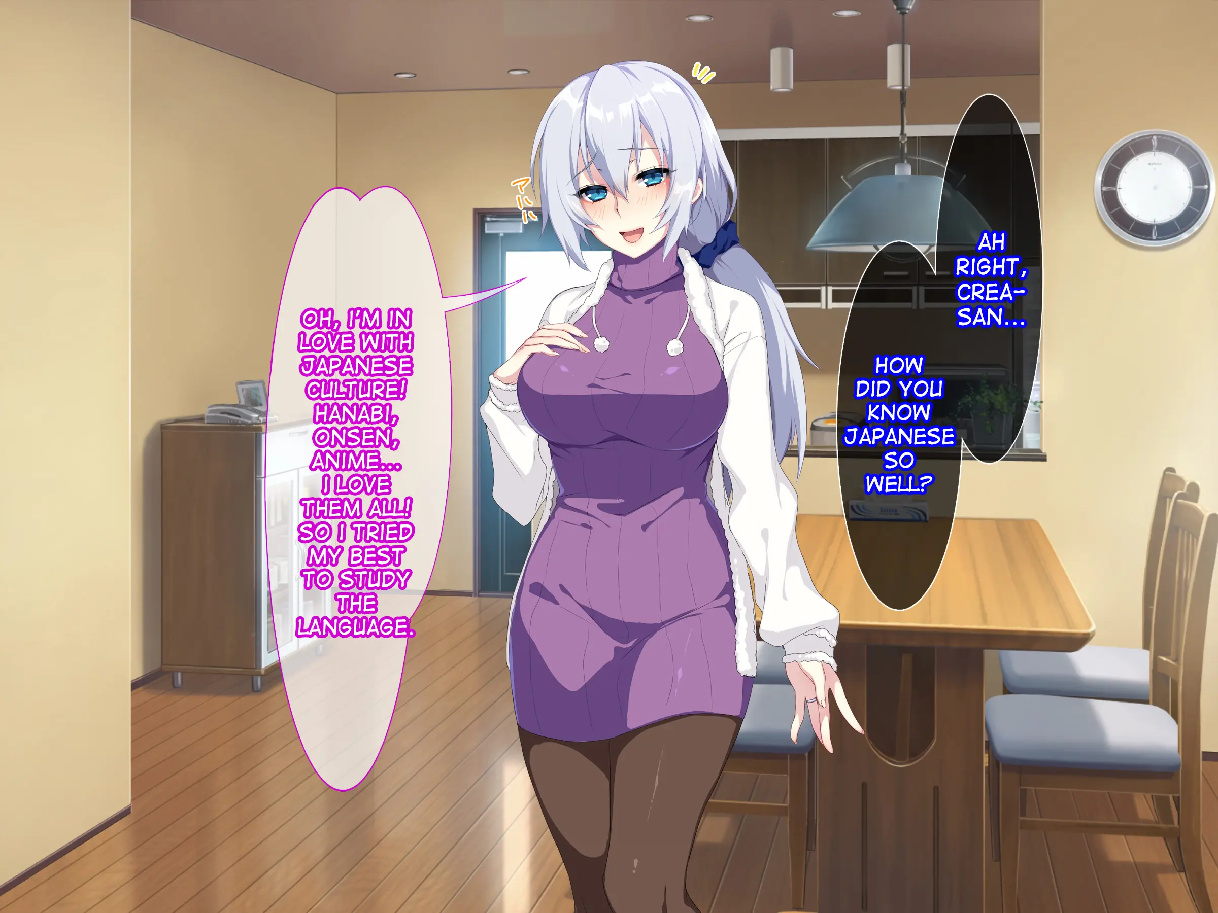 Atarashii Haha wa Russia-jin!? Oyaji ni Naisho de Niizuma Netori! porn comic picture 14