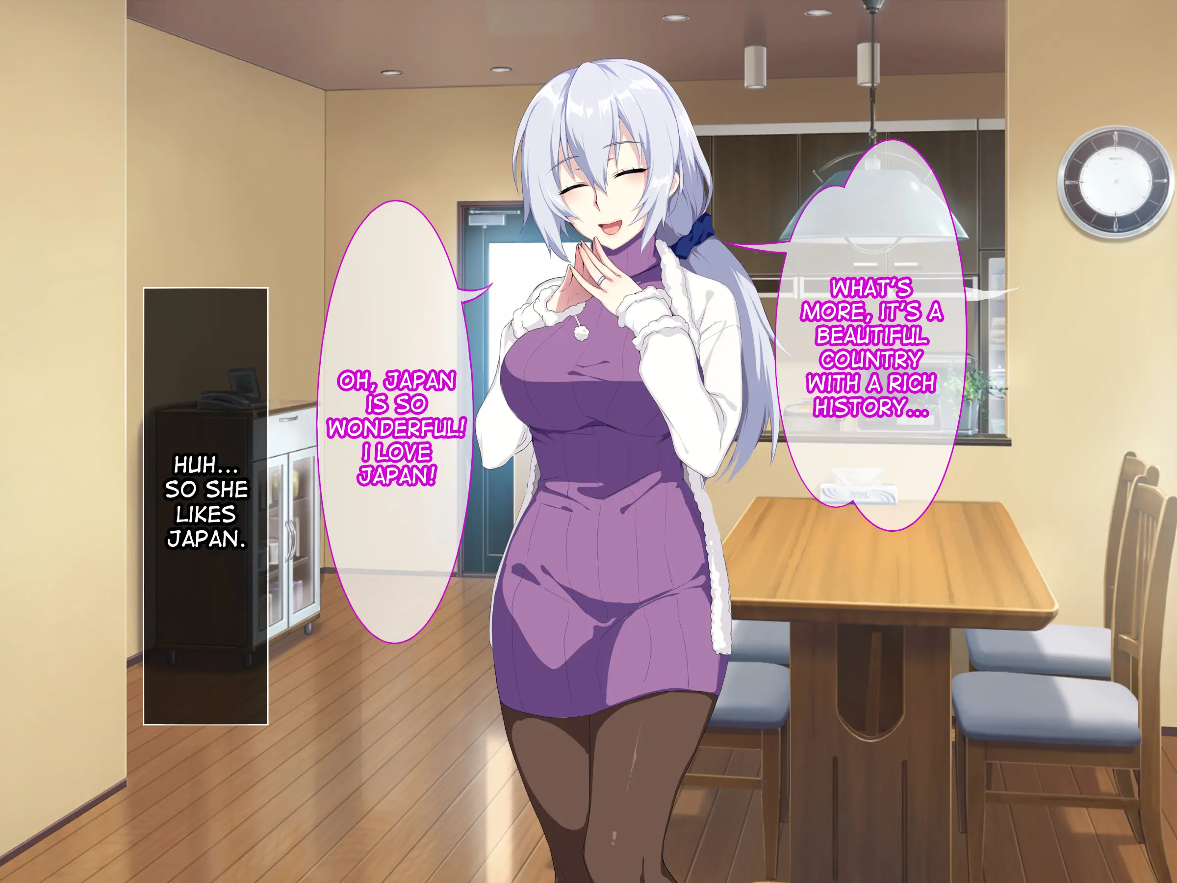 Atarashii Haha wa Russia-jin!? Oyaji ni Naisho de Niizuma Netori! porn comic picture 15