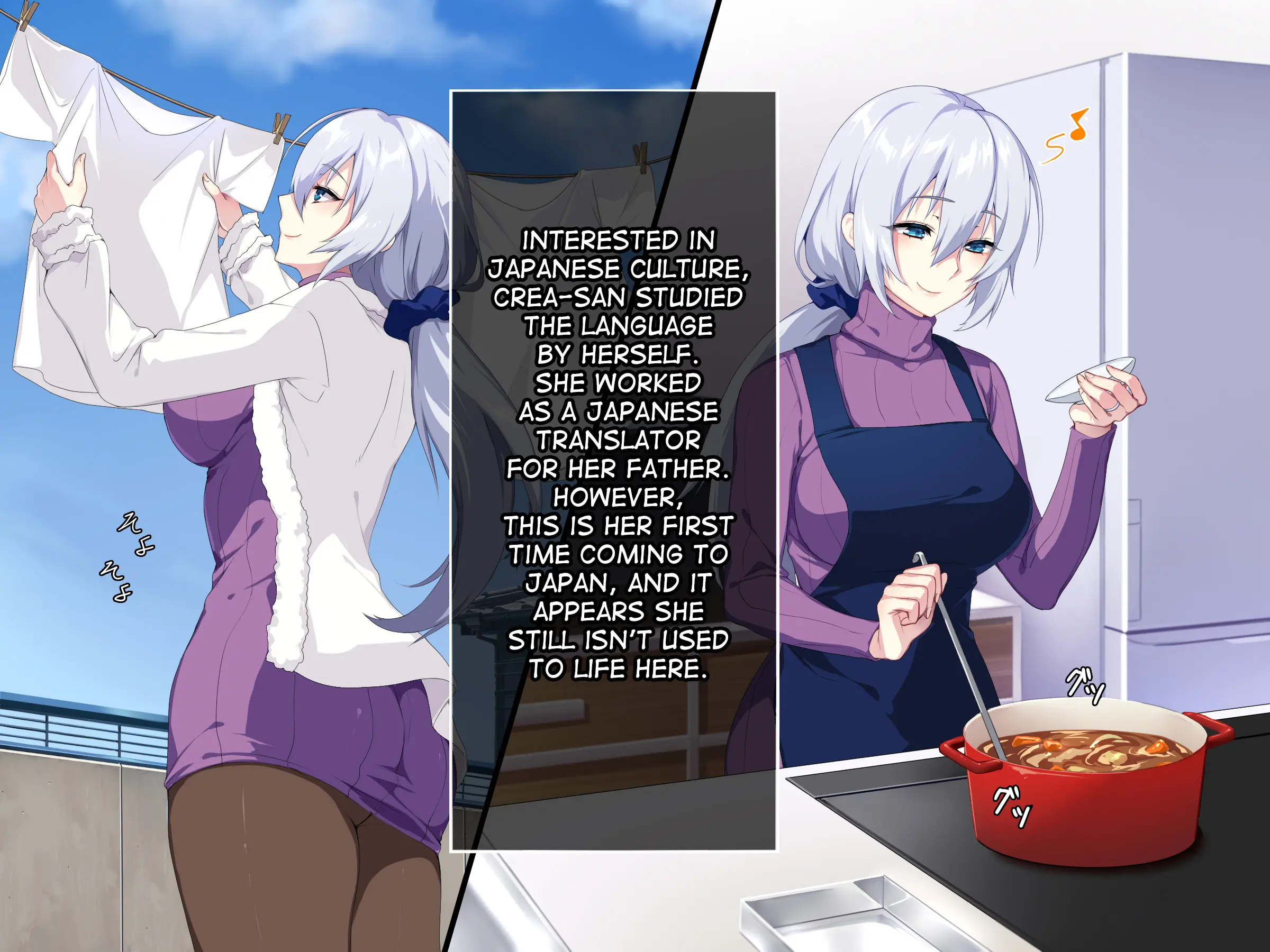 Atarashii Haha wa Russia-jin!? Oyaji ni Naisho de Niizuma Netori! porn comic picture 17