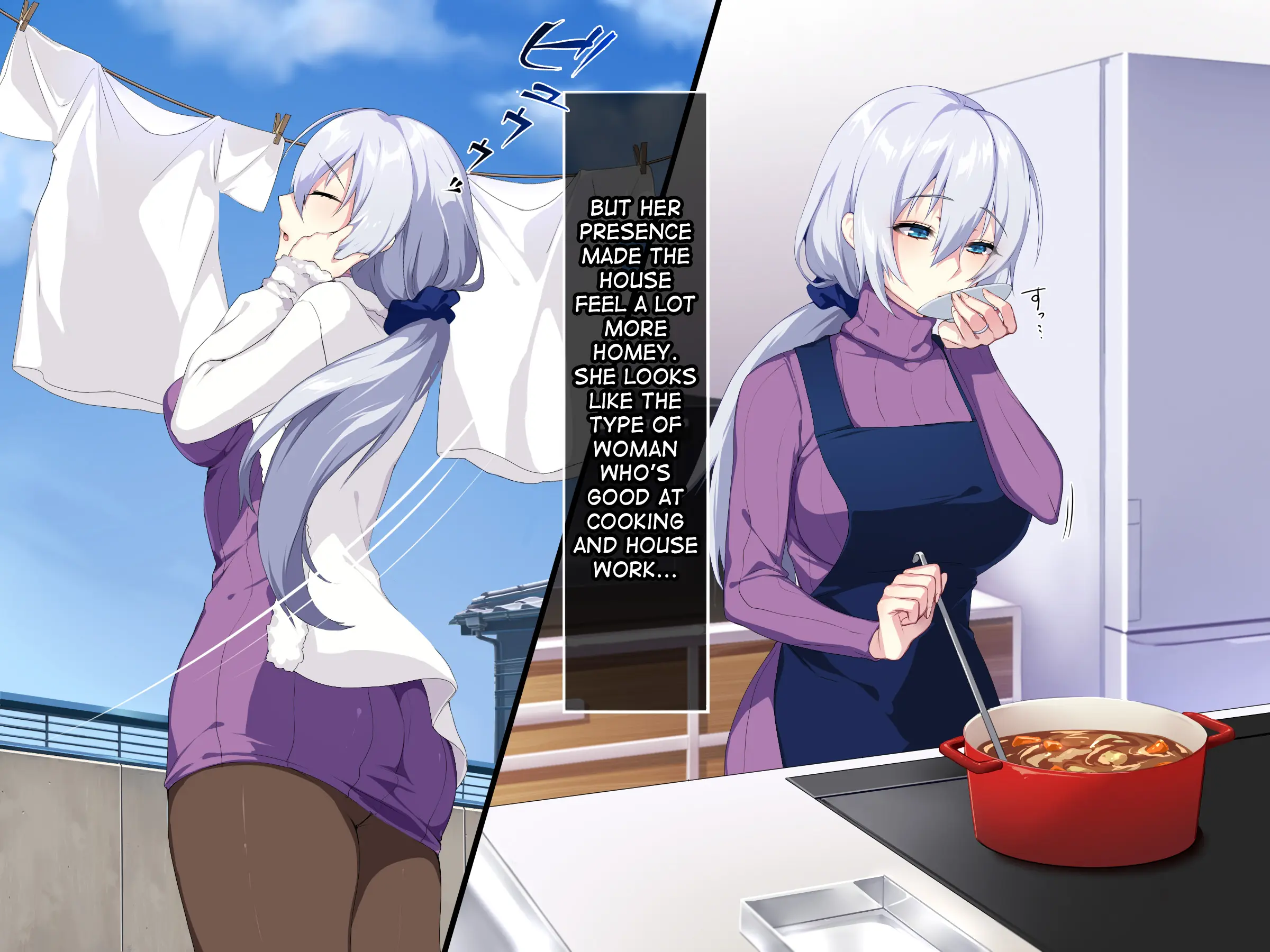 Atarashii Haha wa Russia-jin!? Oyaji ni Naisho de Niizuma Netori! porn comic picture 18