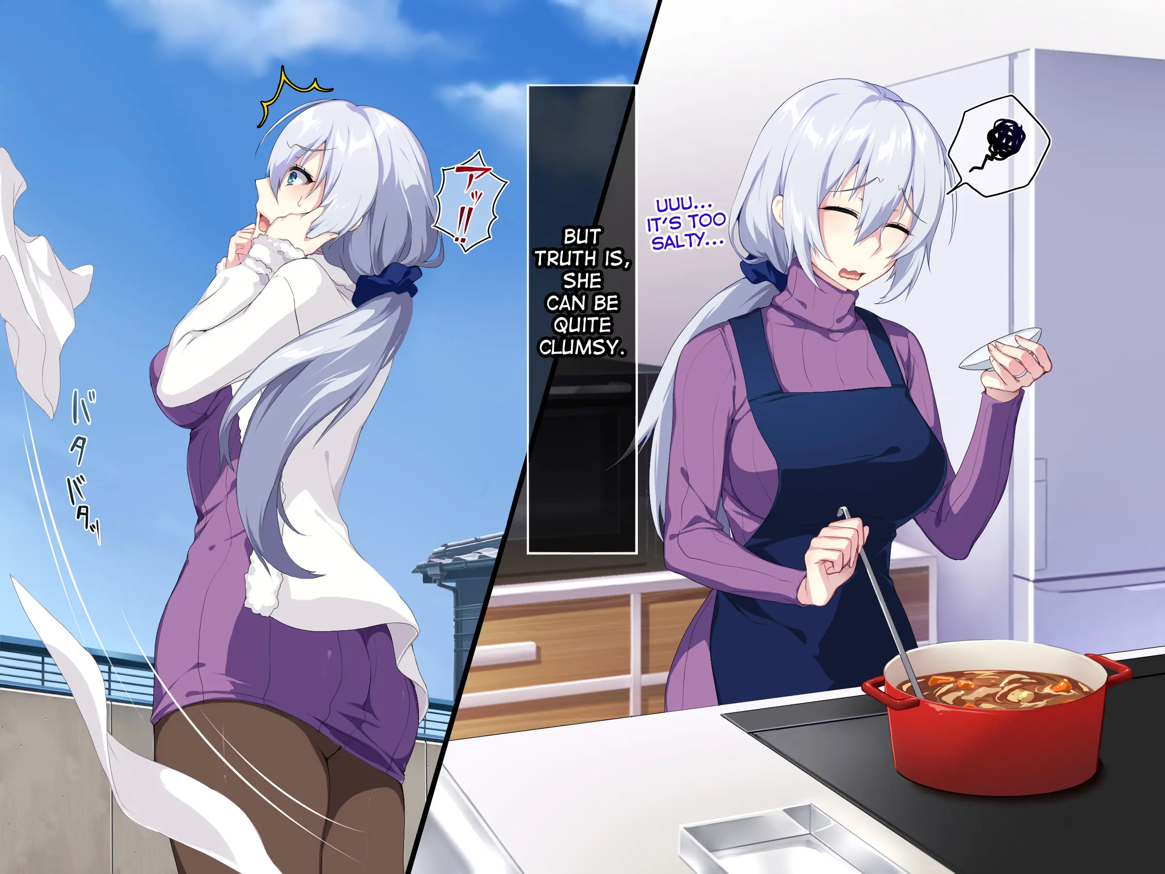 Atarashii Haha wa Russia-jin!? Oyaji ni Naisho de Niizuma Netori! porn comic picture 19