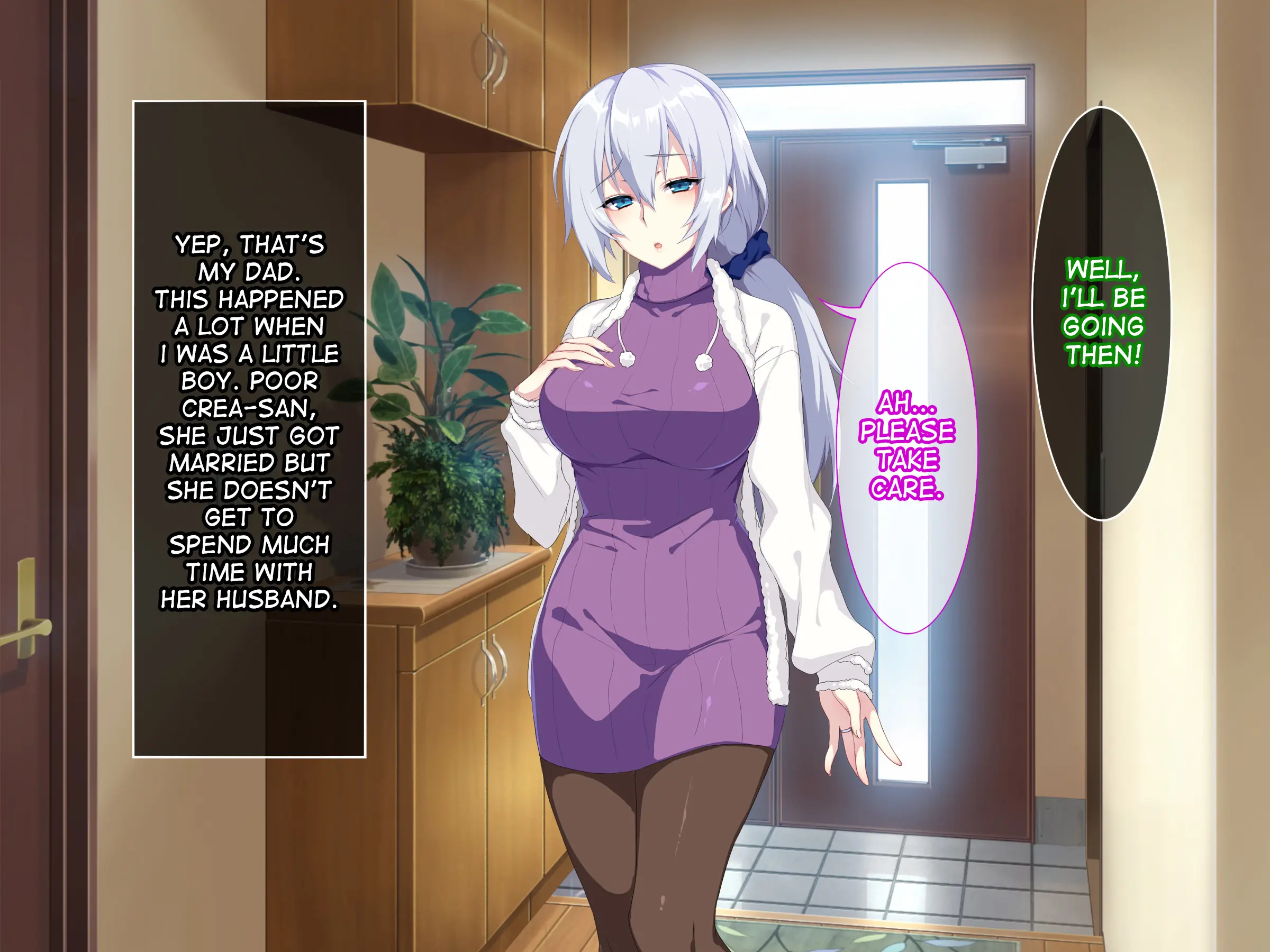 Atarashii Haha wa Russia-jin!? Oyaji ni Naisho de Niizuma Netori! porn comic picture 23