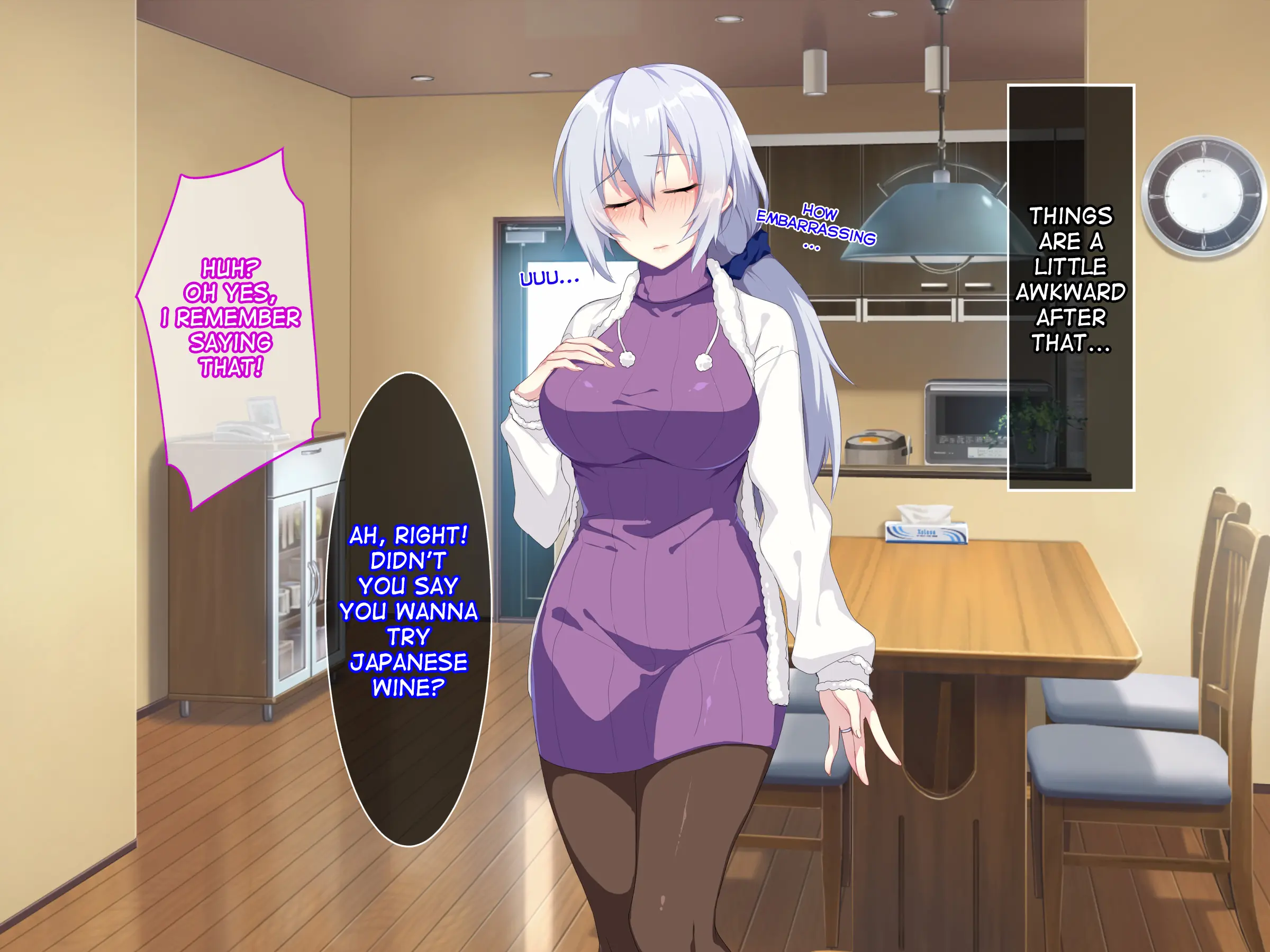 Atarashii Haha wa Russia-jin!? Oyaji ni Naisho de Niizuma Netori! porn comic picture 39