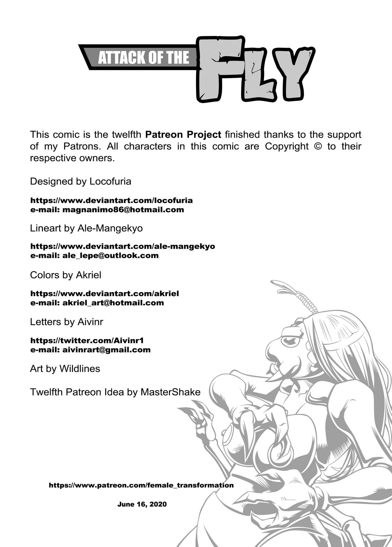 Attack of the Fly porn comic picture 2