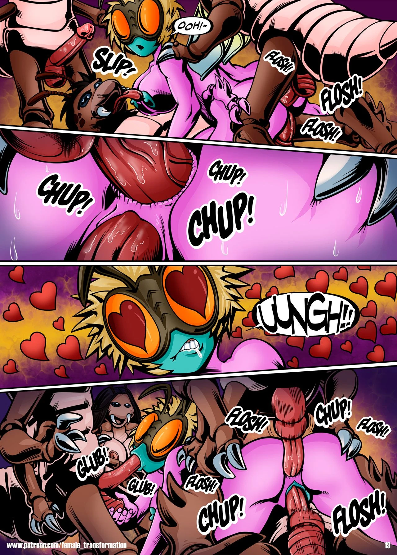 Attack of the Fly porn comic picture 21