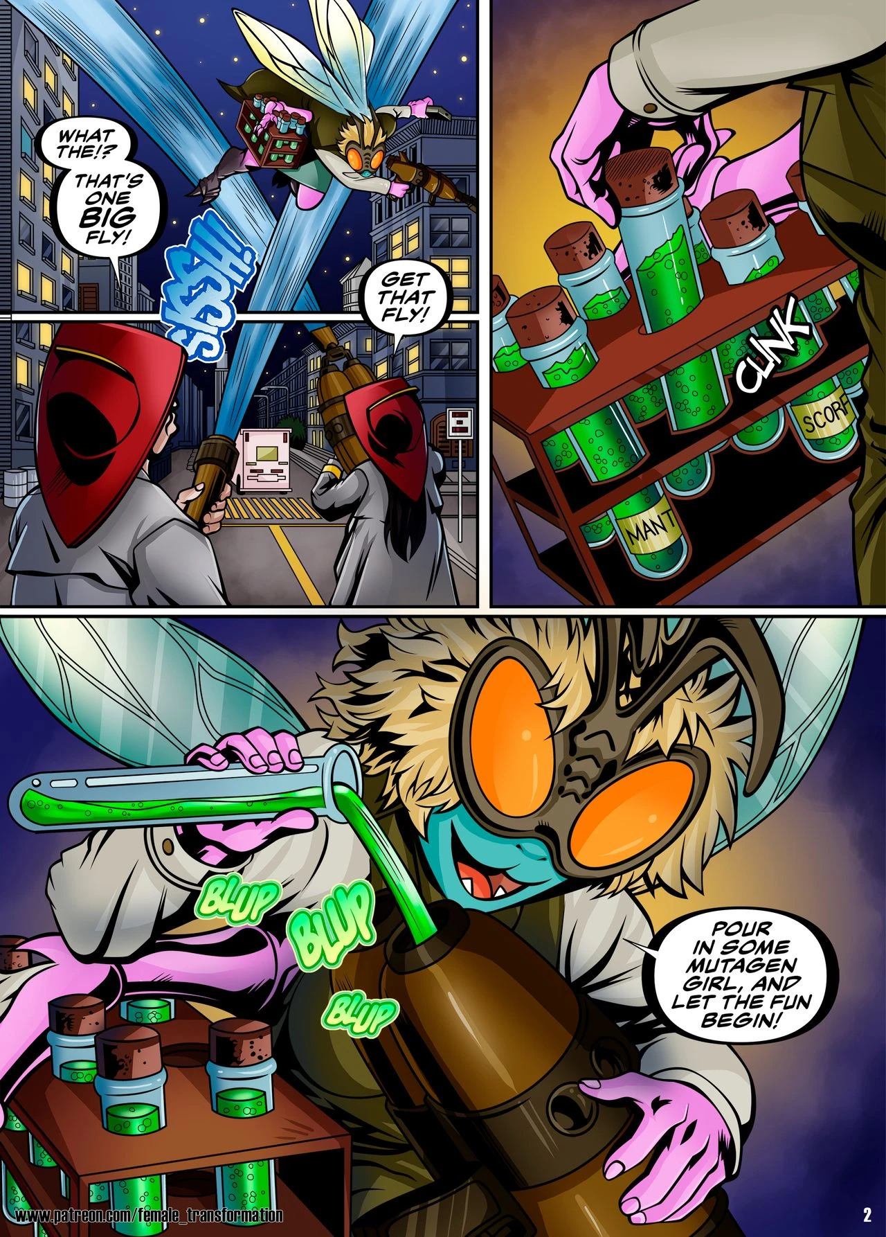 Attack of the Fly porn comic picture 4