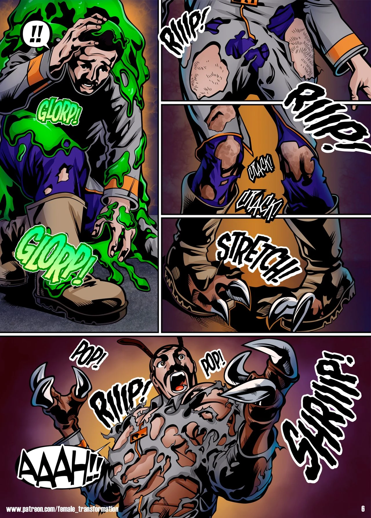 Attack of the Fly porn comic picture 8