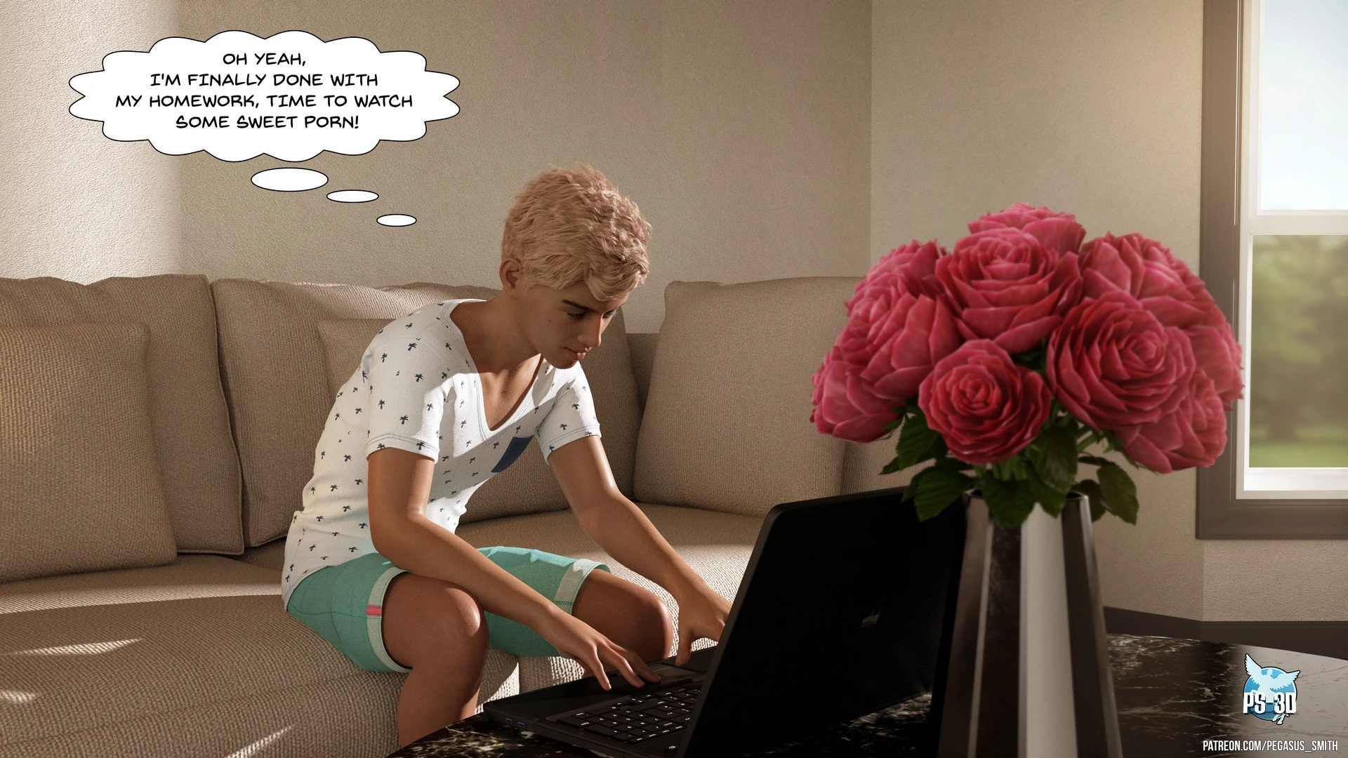 Au Naturel porn comic picture 2