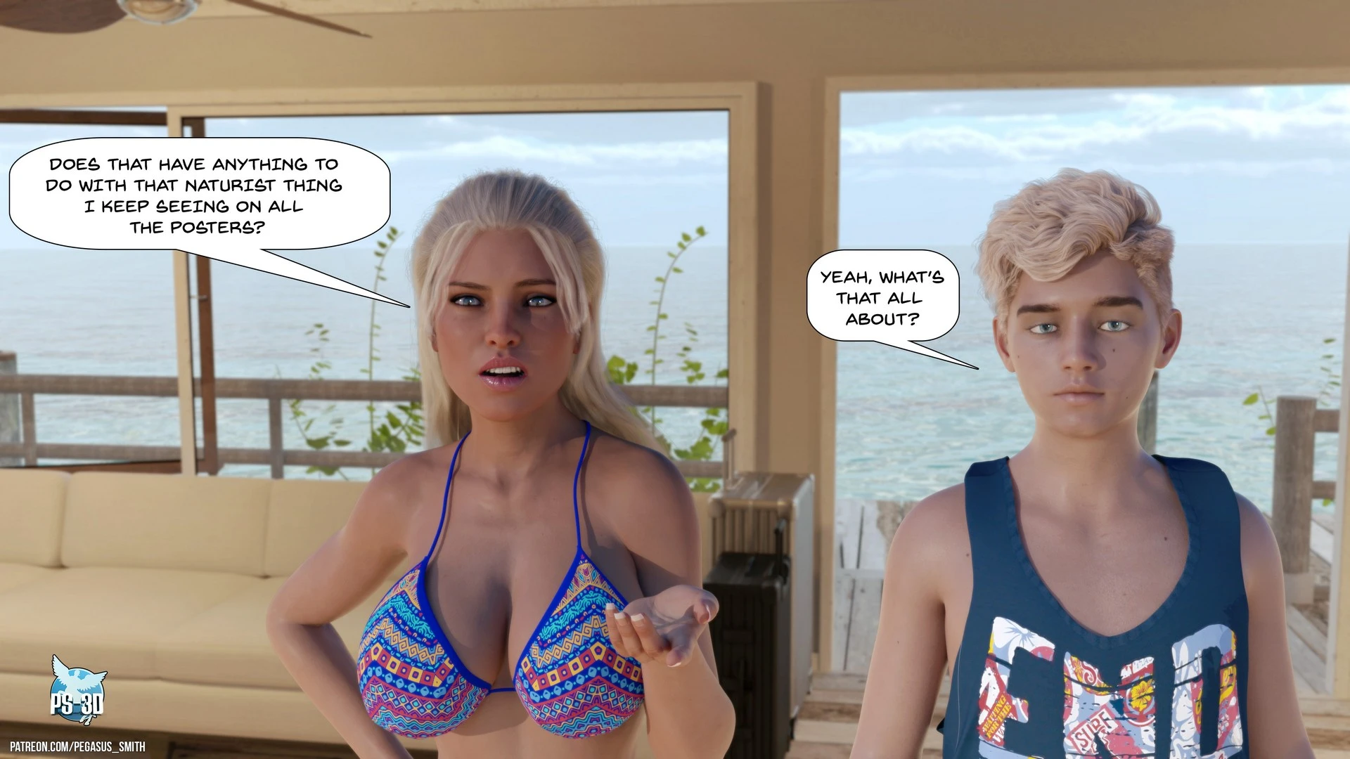 Au Naturel porn comic picture 20