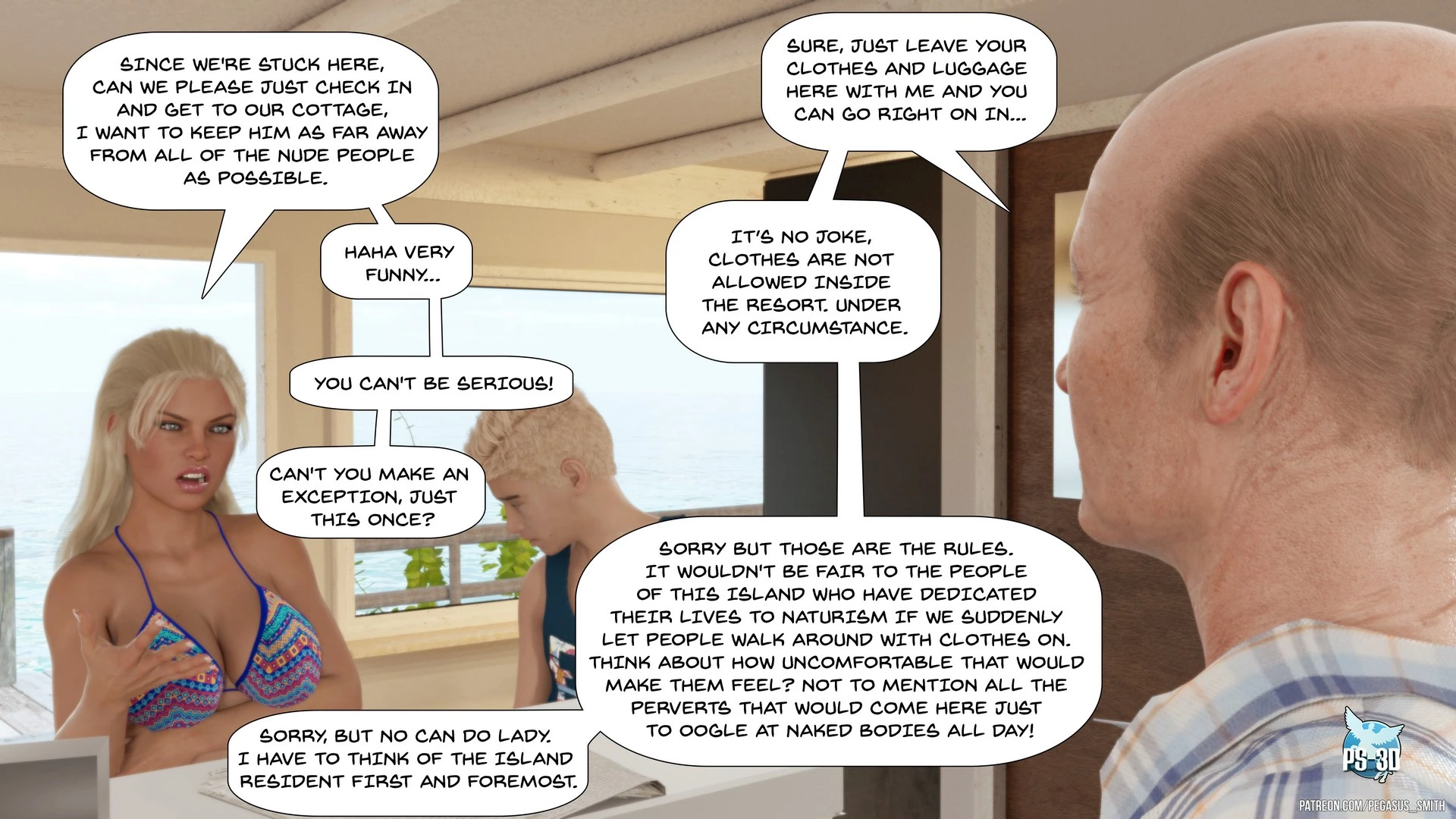 Au Naturel porn comic picture 24