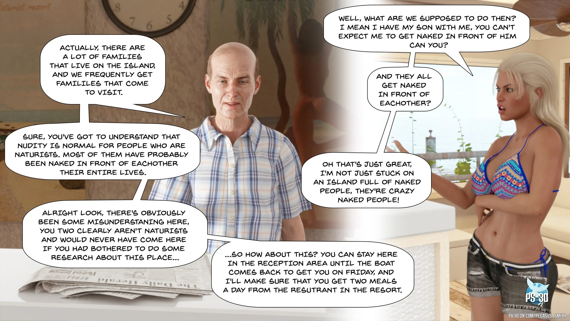 Au Naturel porn comic picture 25