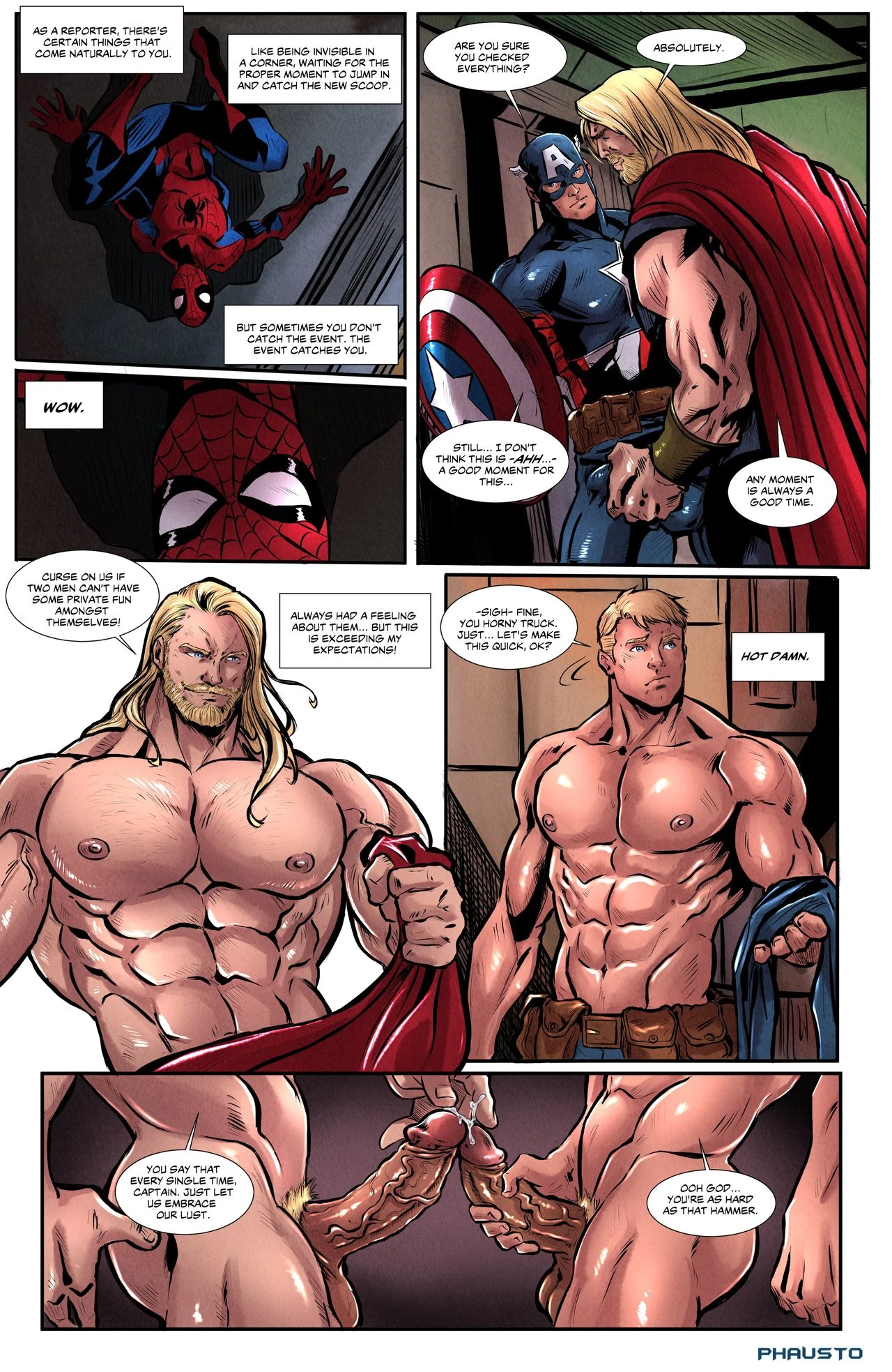 Avengers porn comic picture 2