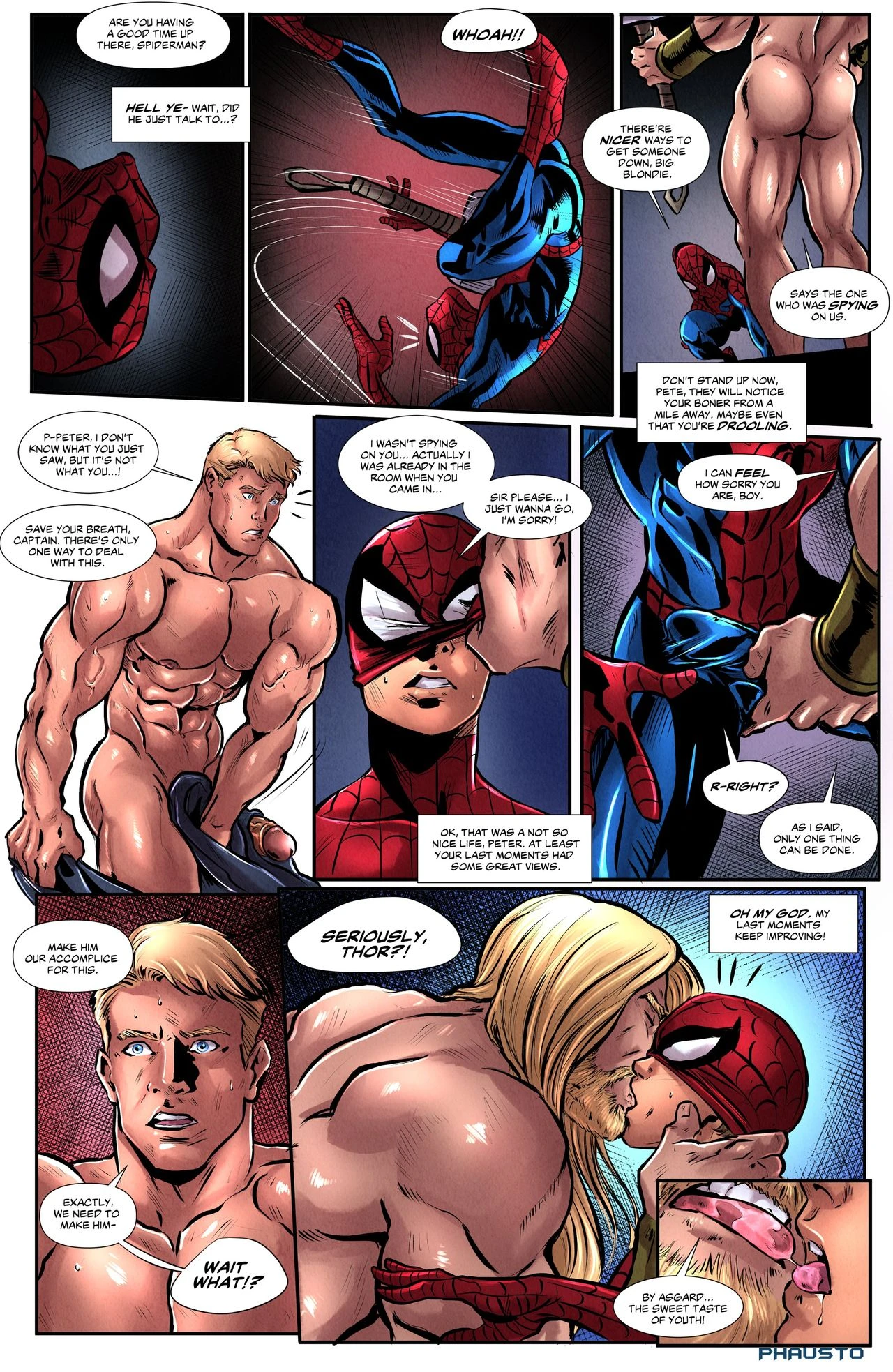 Avengers porn comic picture 3