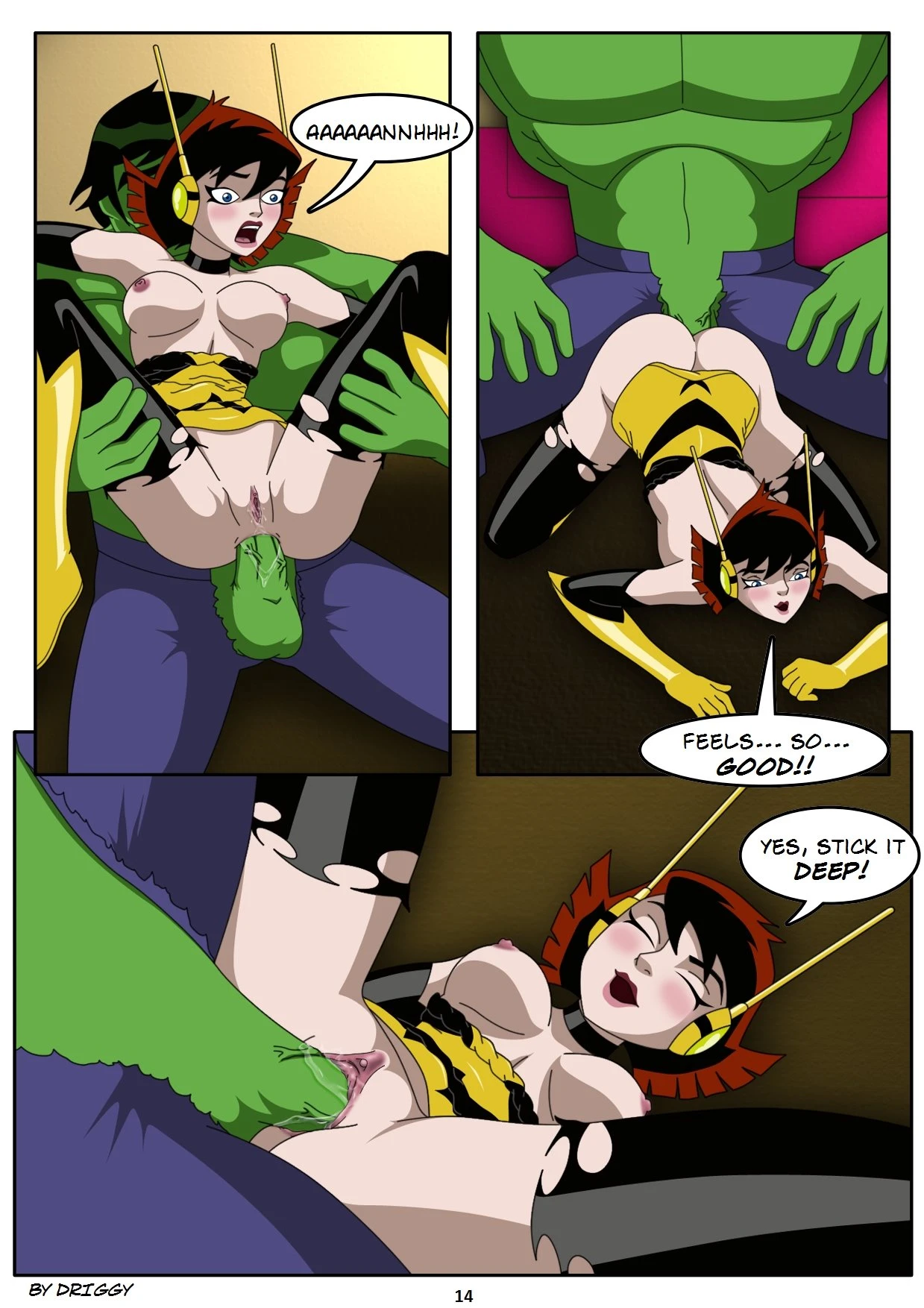 Avengers - Stress Release porn comic picture 15