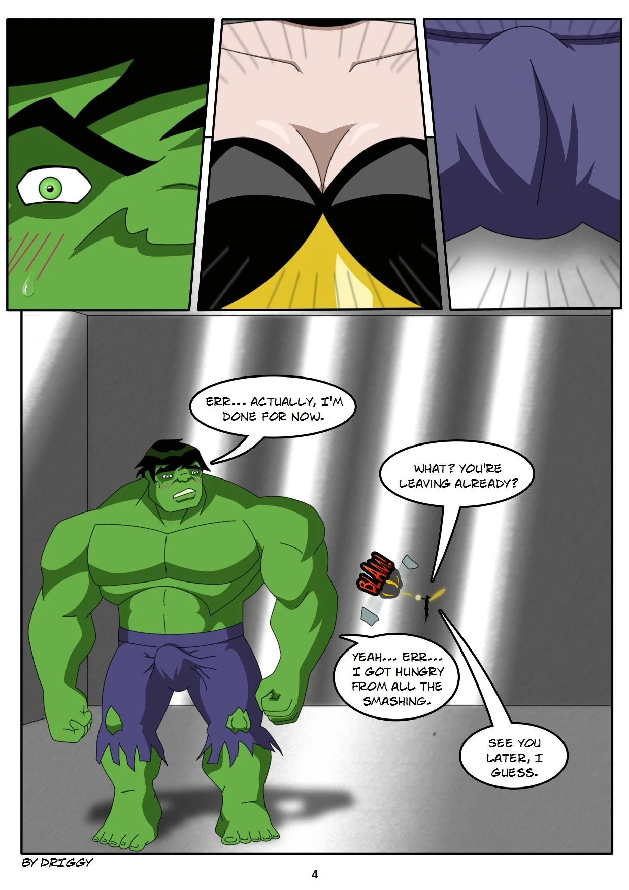 Avengers - Stress Release porn comic picture 5