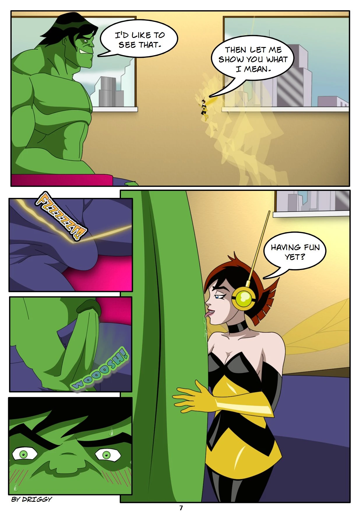 Avengers - Stress Release porn comic picture 8