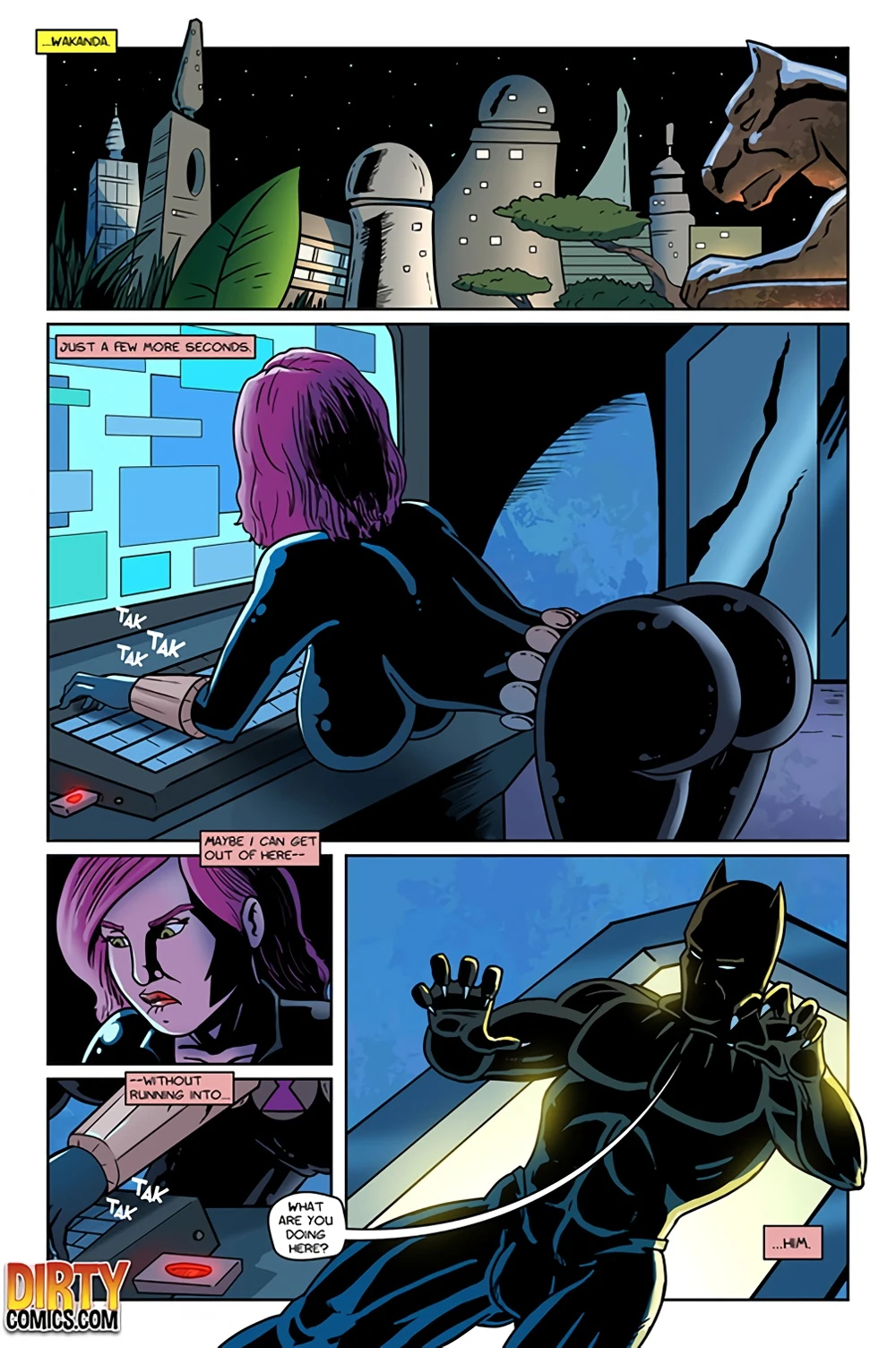 Avengers XXX: Black Ops porn comic picture 4