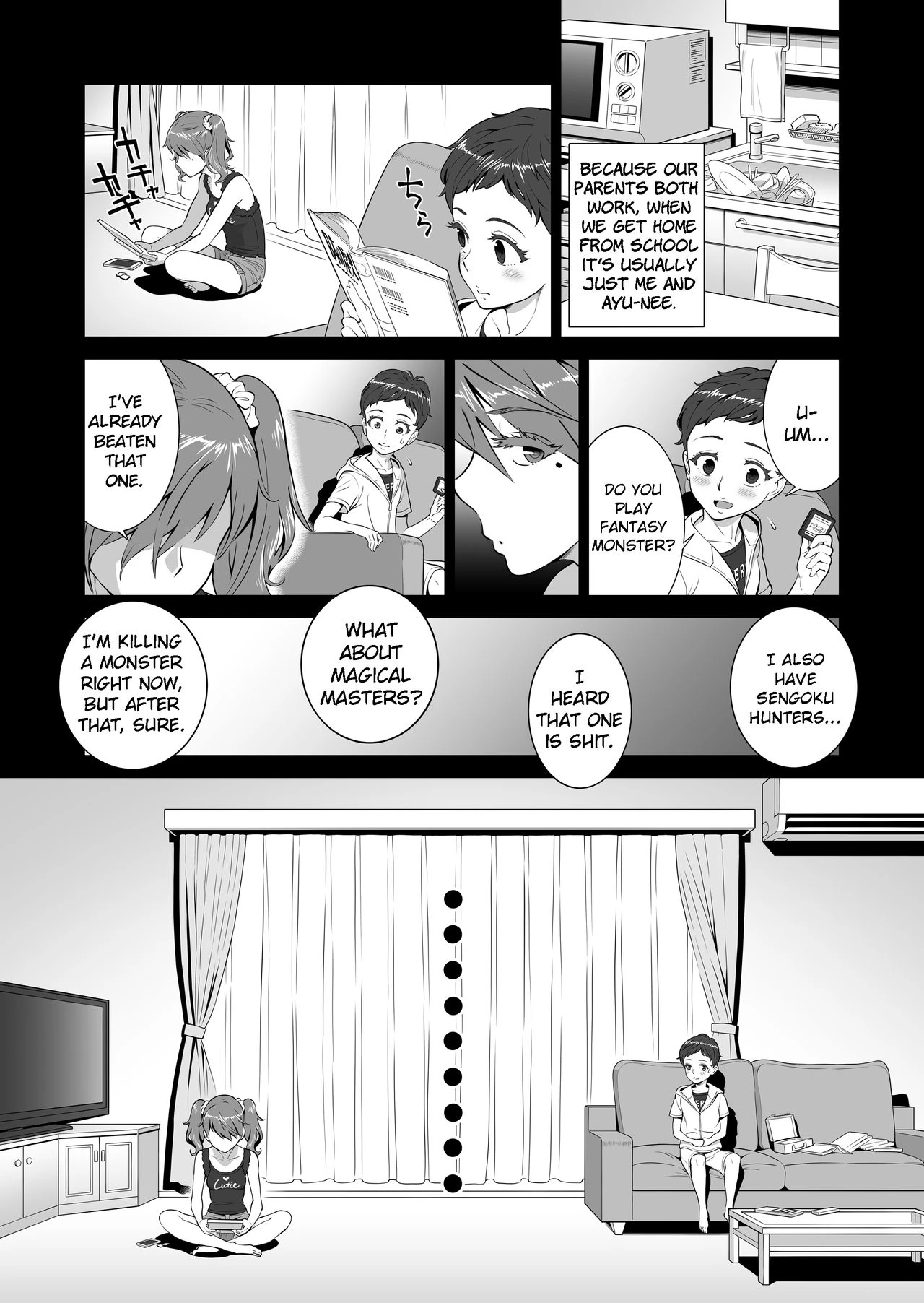 Ayu-nee Look This Way porn comic picture 3