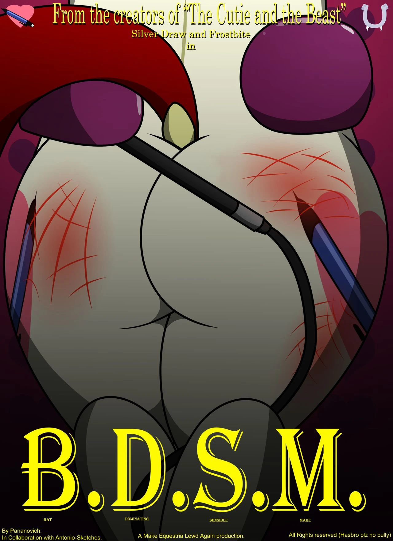 B.D.S.M porn comic picture 1