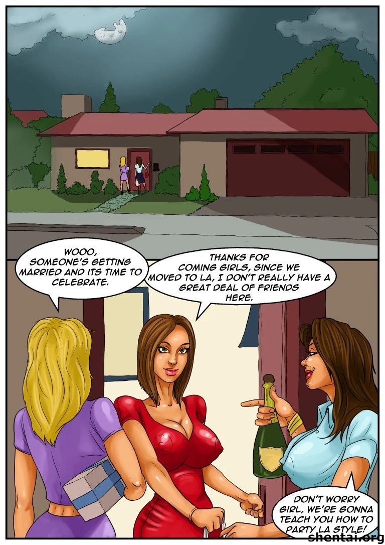 Bachelorette Party porn comic picture 3