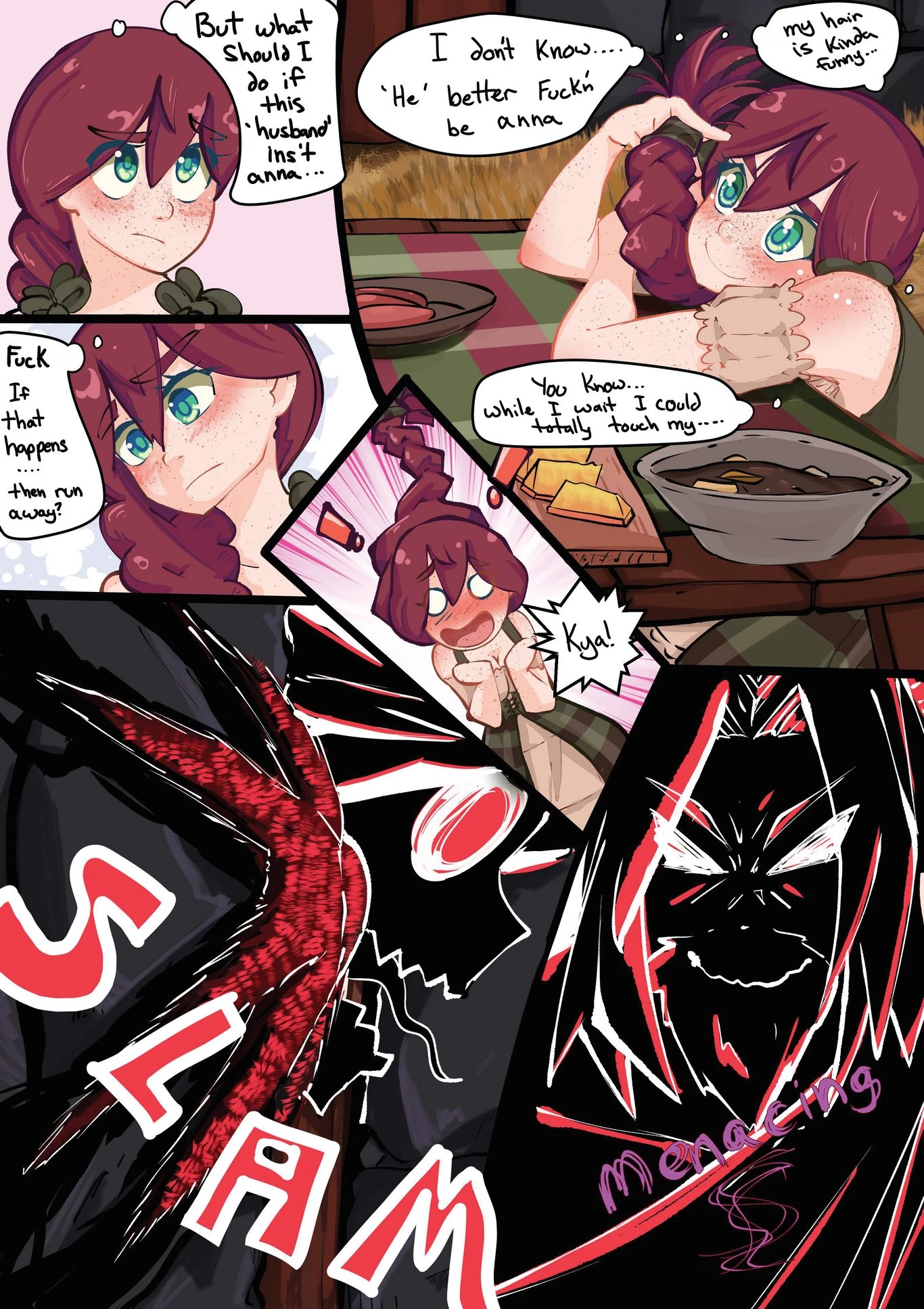 Back in Plaid porn comic picture 17