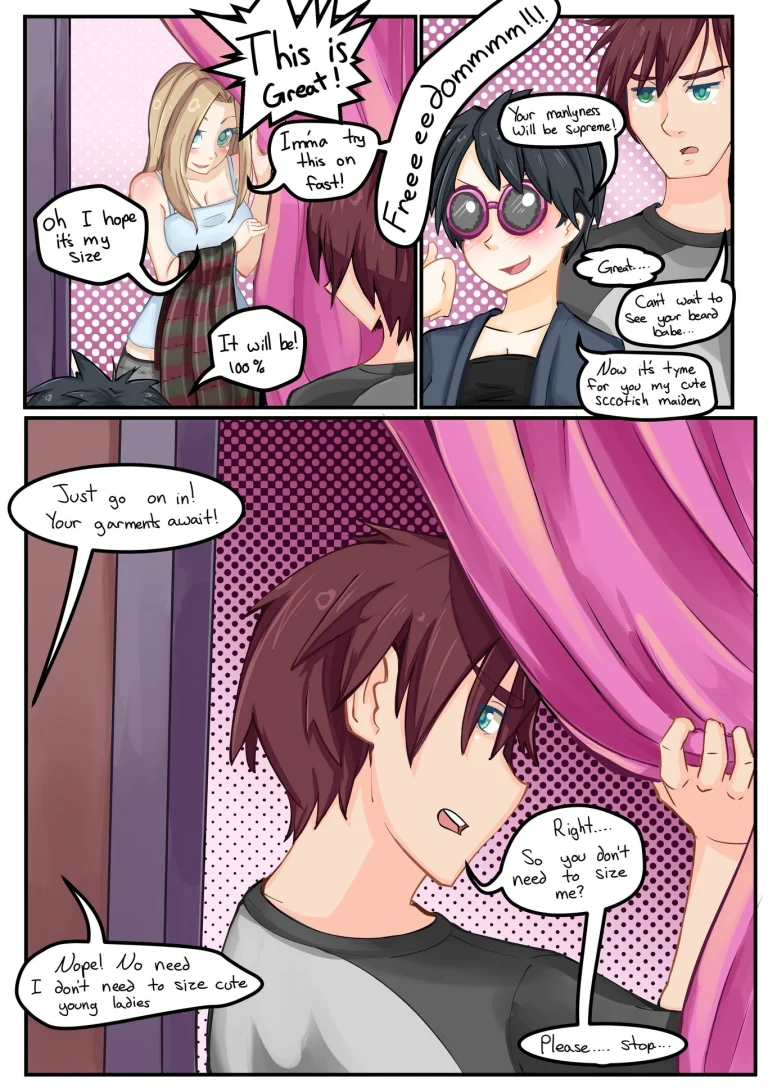 Back in Plaid porn comic picture 5