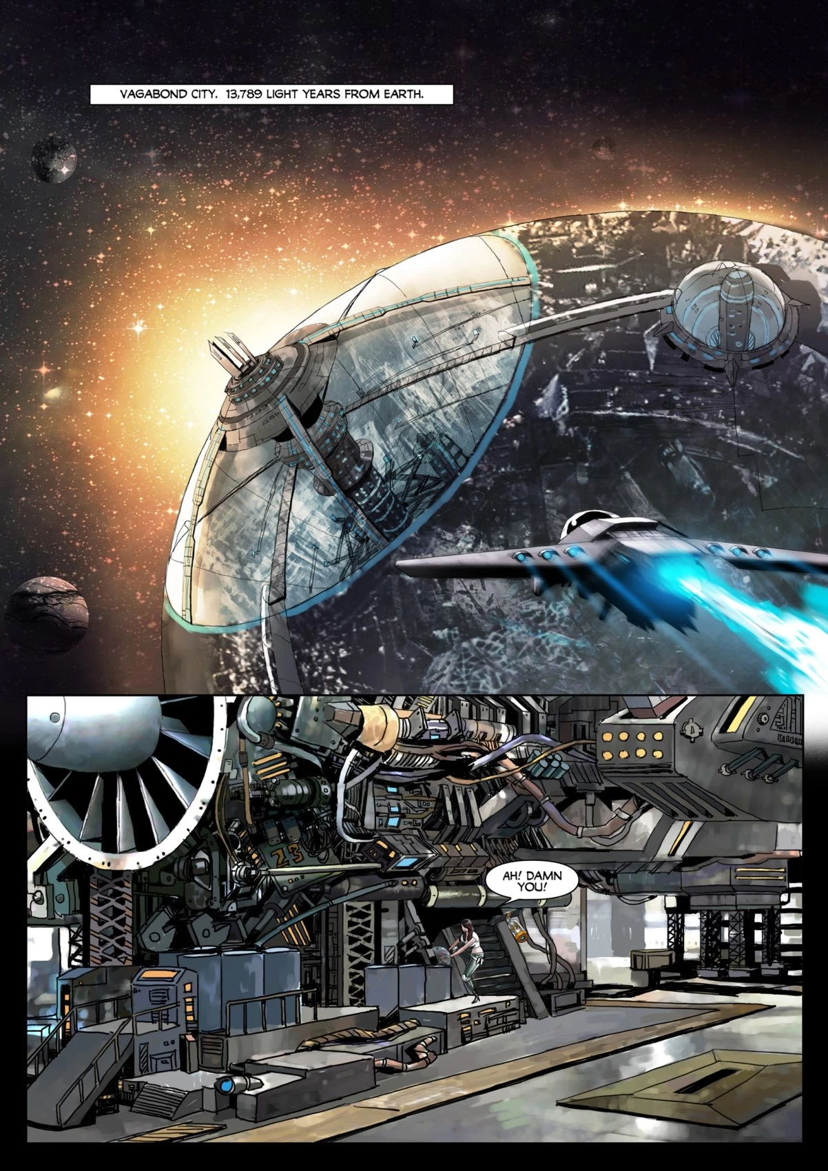 Back To Earth porn comic picture 3