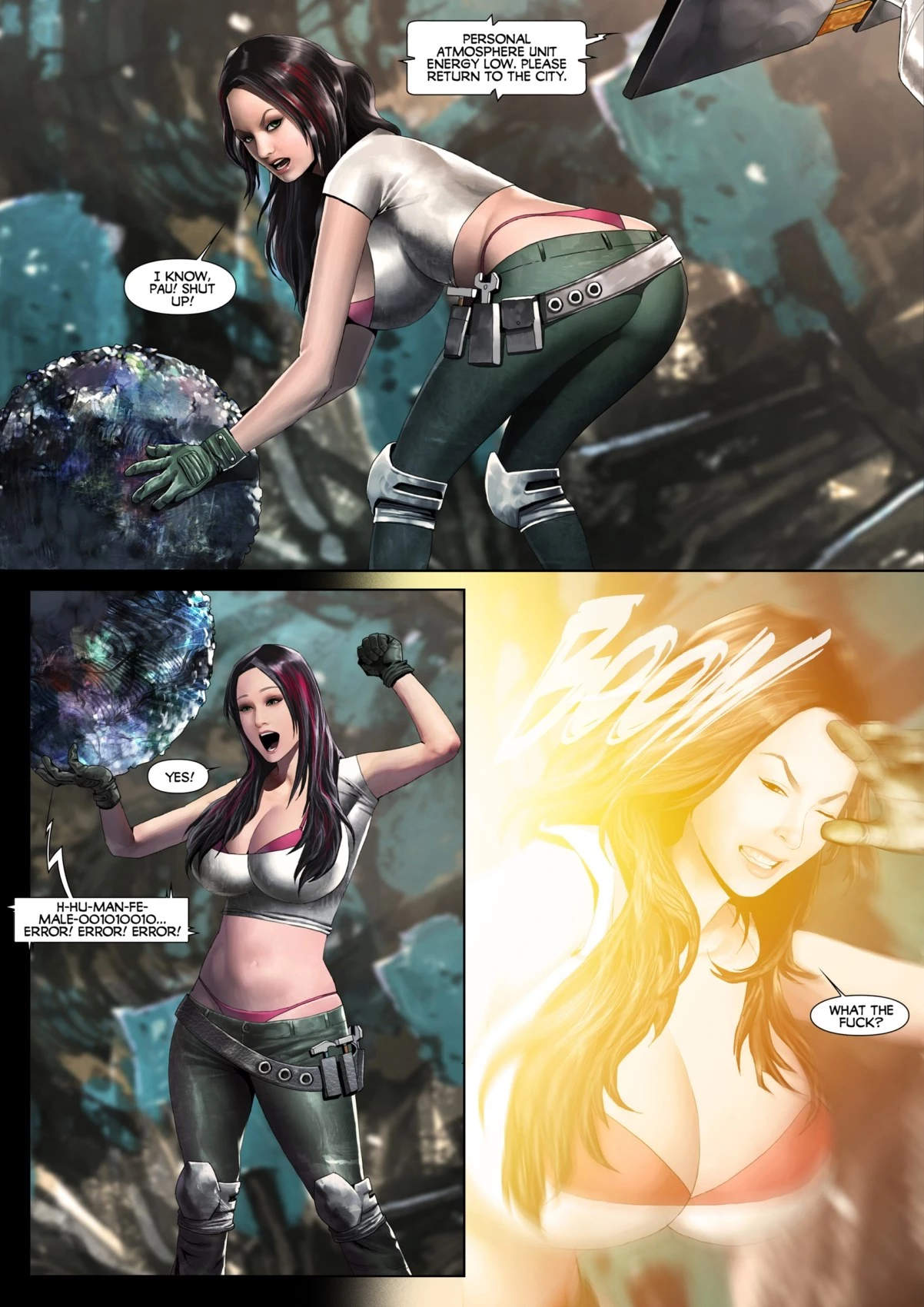 Back To Earth porn comic picture 4