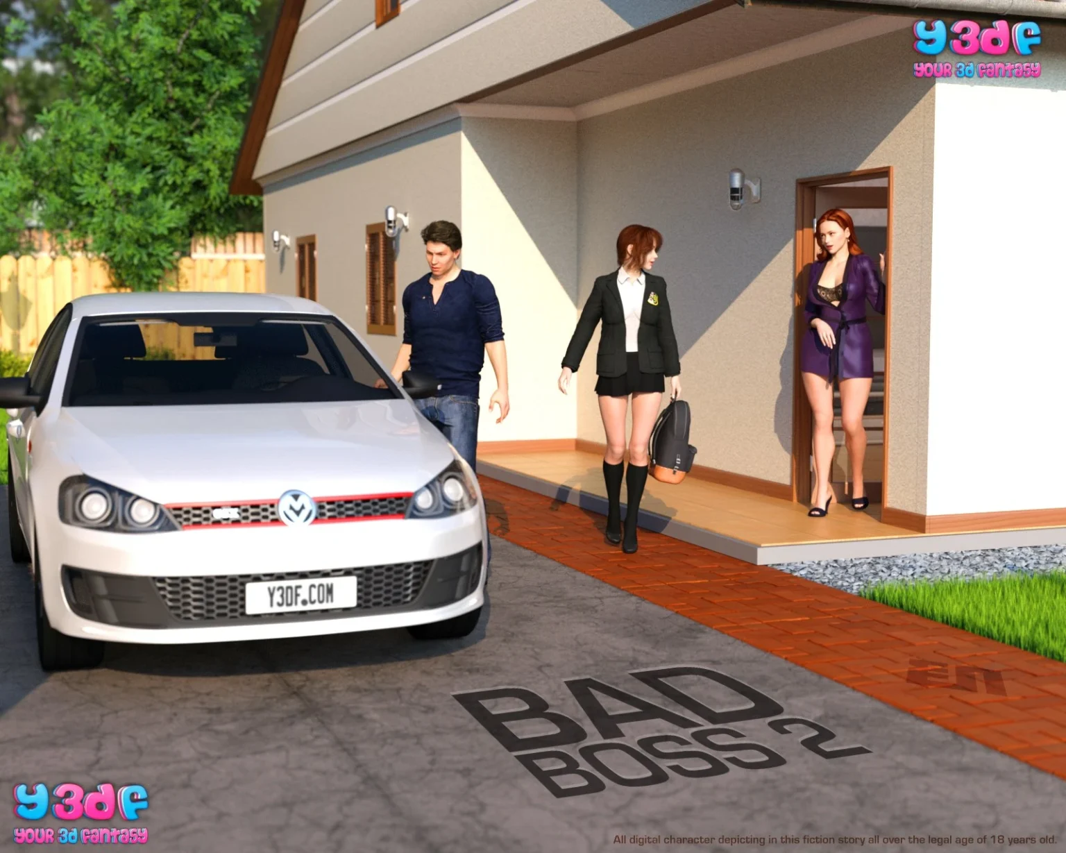 Bad Boss 2 porn comic picture 1