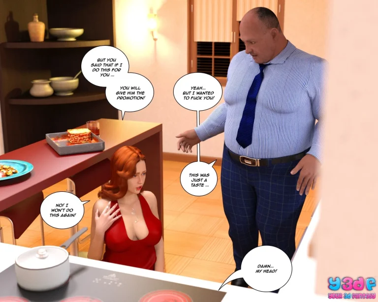 Bad Boss porn comic picture 38
