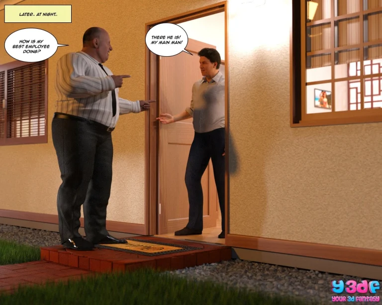 Bad Boss porn comic picture 50