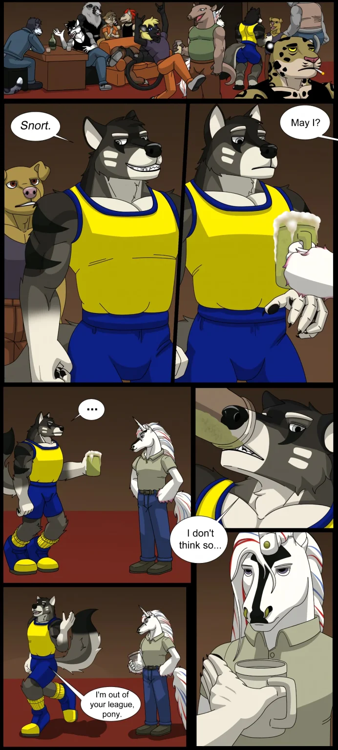 Bad Dog Training porn comic picture 1