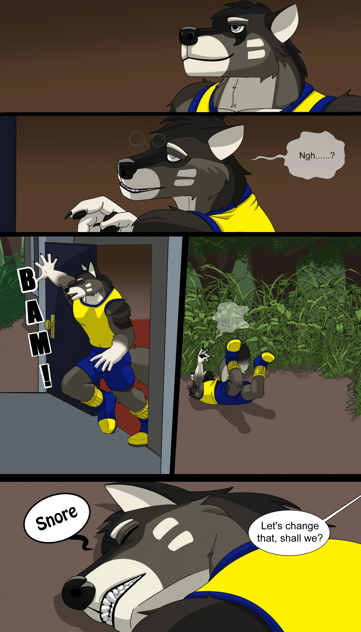 Bad Dog Training porn comic picture 2