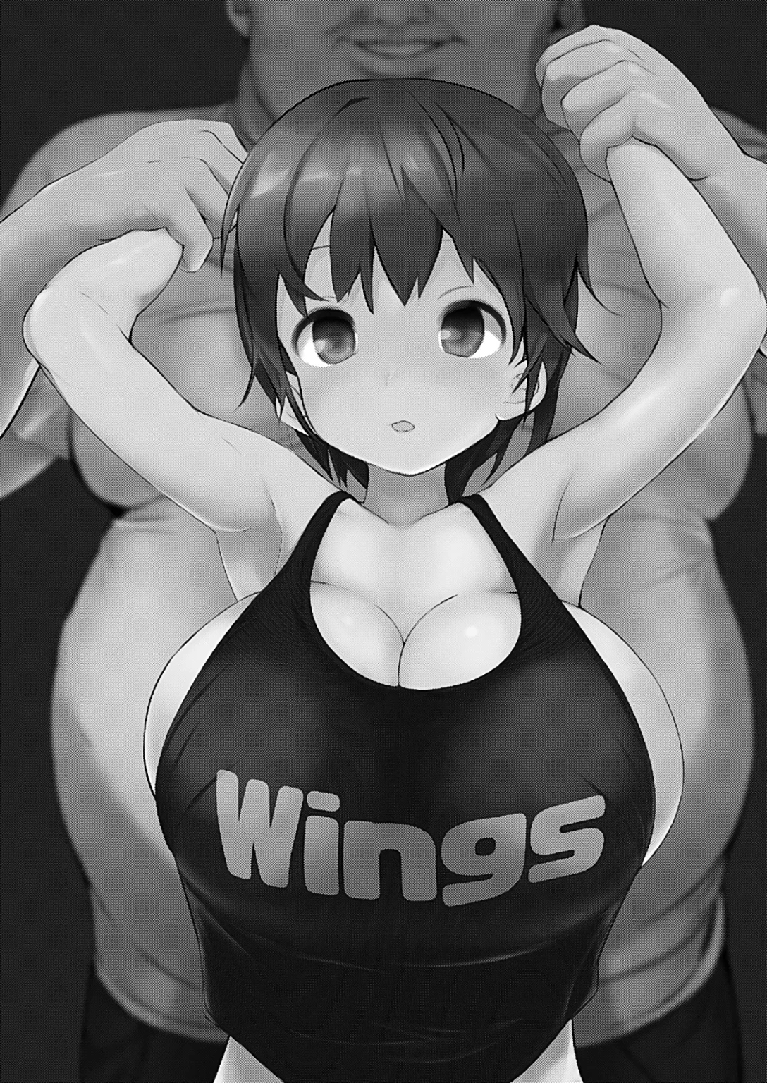 Bakunyuu Loli Osananajimi Netorare-bon porn comic picture 1