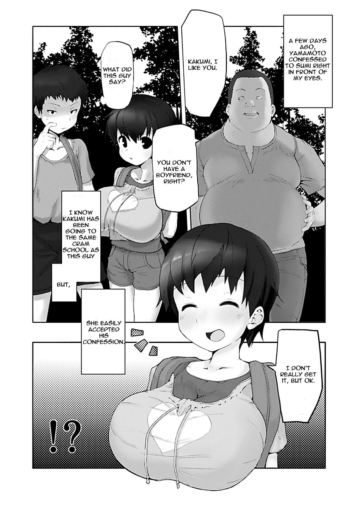 Bakunyuu Loli Osananajimi Netorare-bon porn comic picture 4