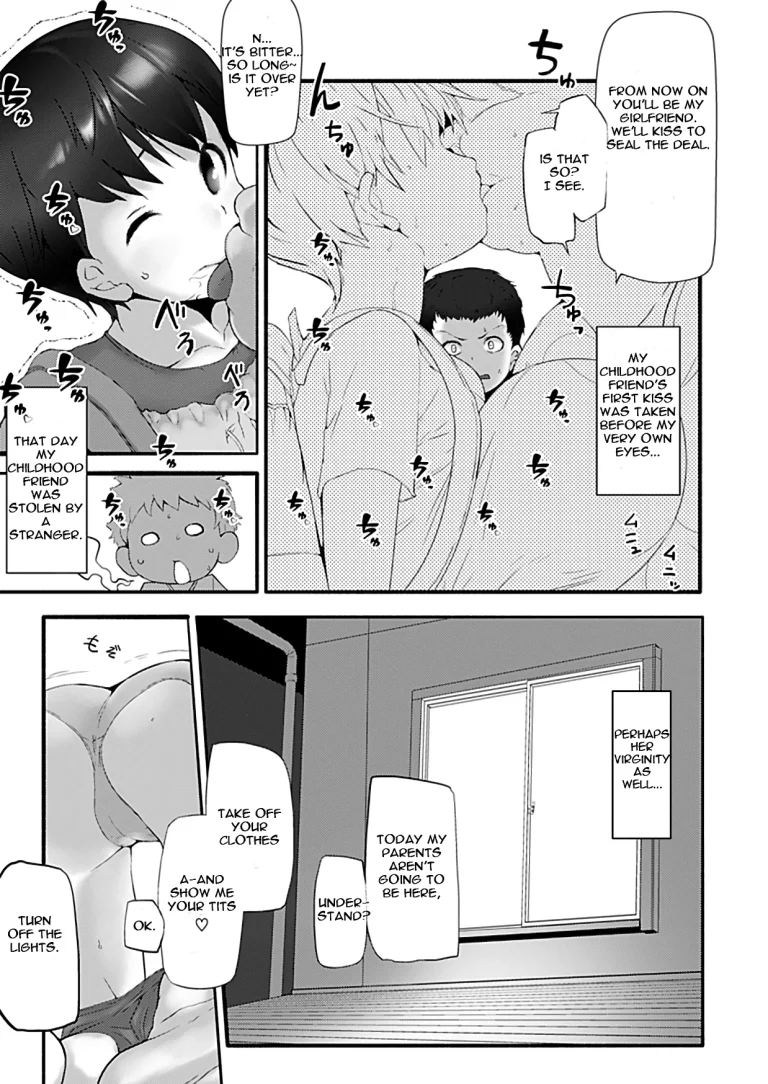Bakunyuu Loli Osananajimi Netorare-bon porn comic picture 5