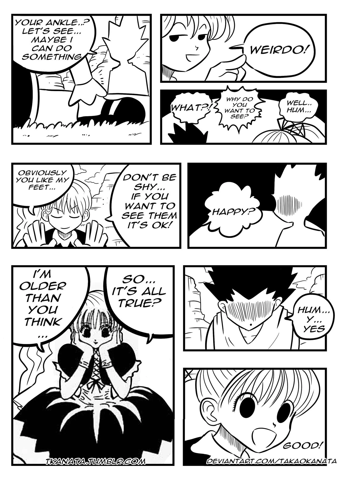 Barefoot Training porn comic picture 6