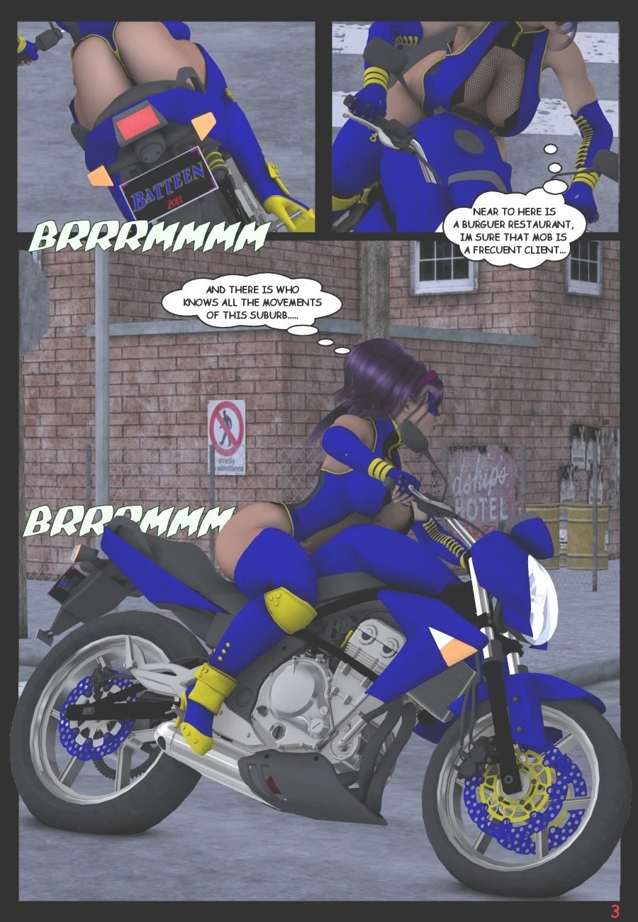 Batteen - Faces the Burguer Mafia porn comic picture 4