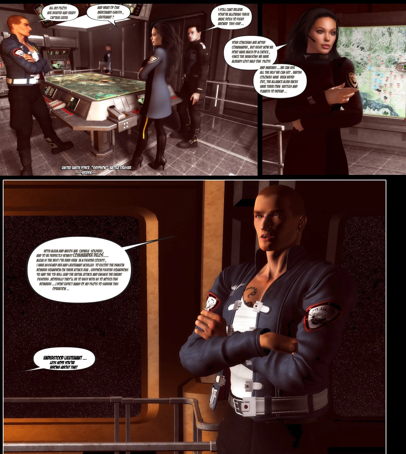 Battlelines porn comic picture 10