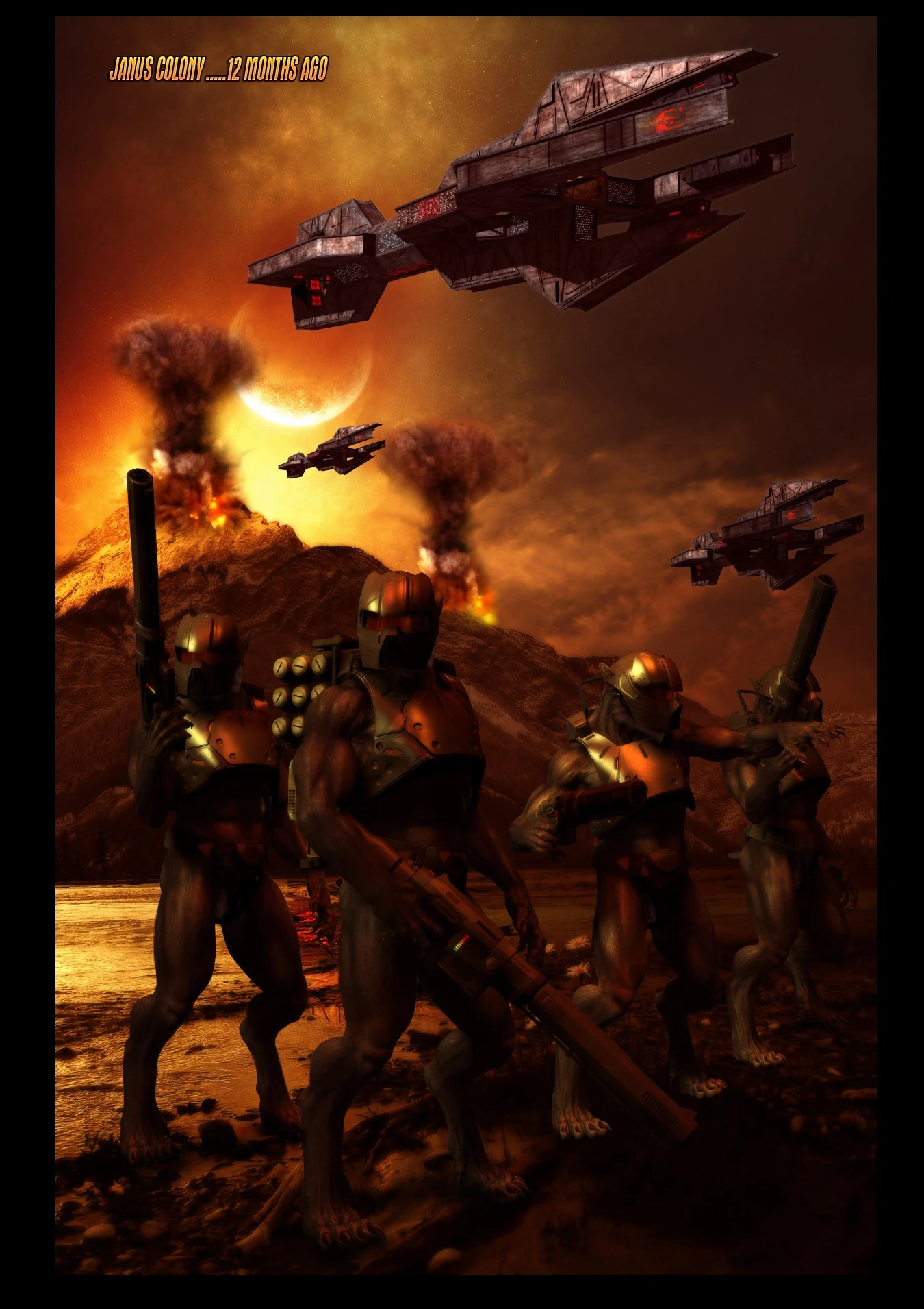 Battlelines porn comic picture 3