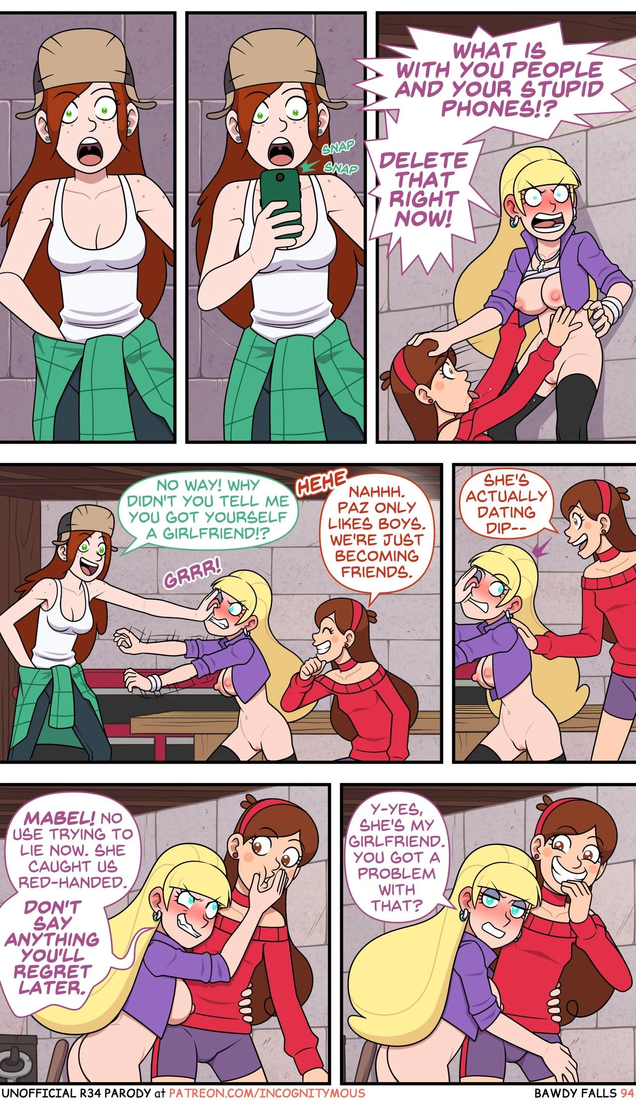 Bawdy Falls 1.2 porn comic picture 44
