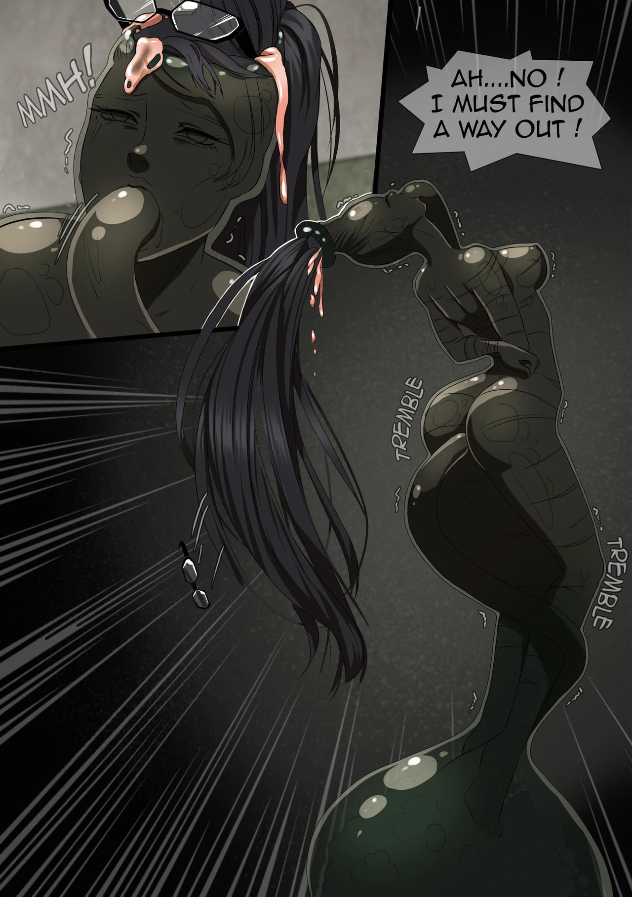 Bayonetta's troube porn comic picture 5