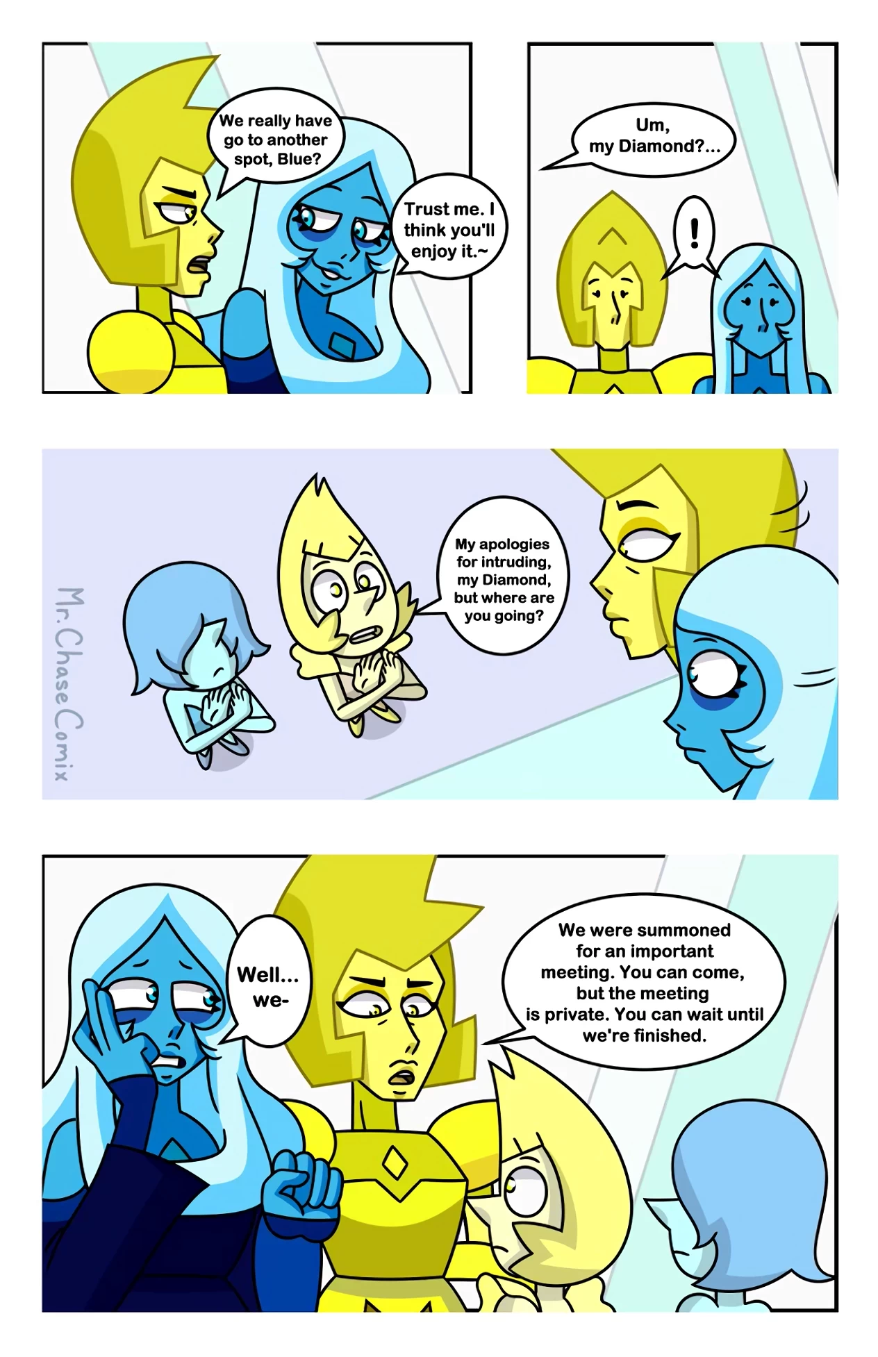 Be My Diamond porn comic picture 16