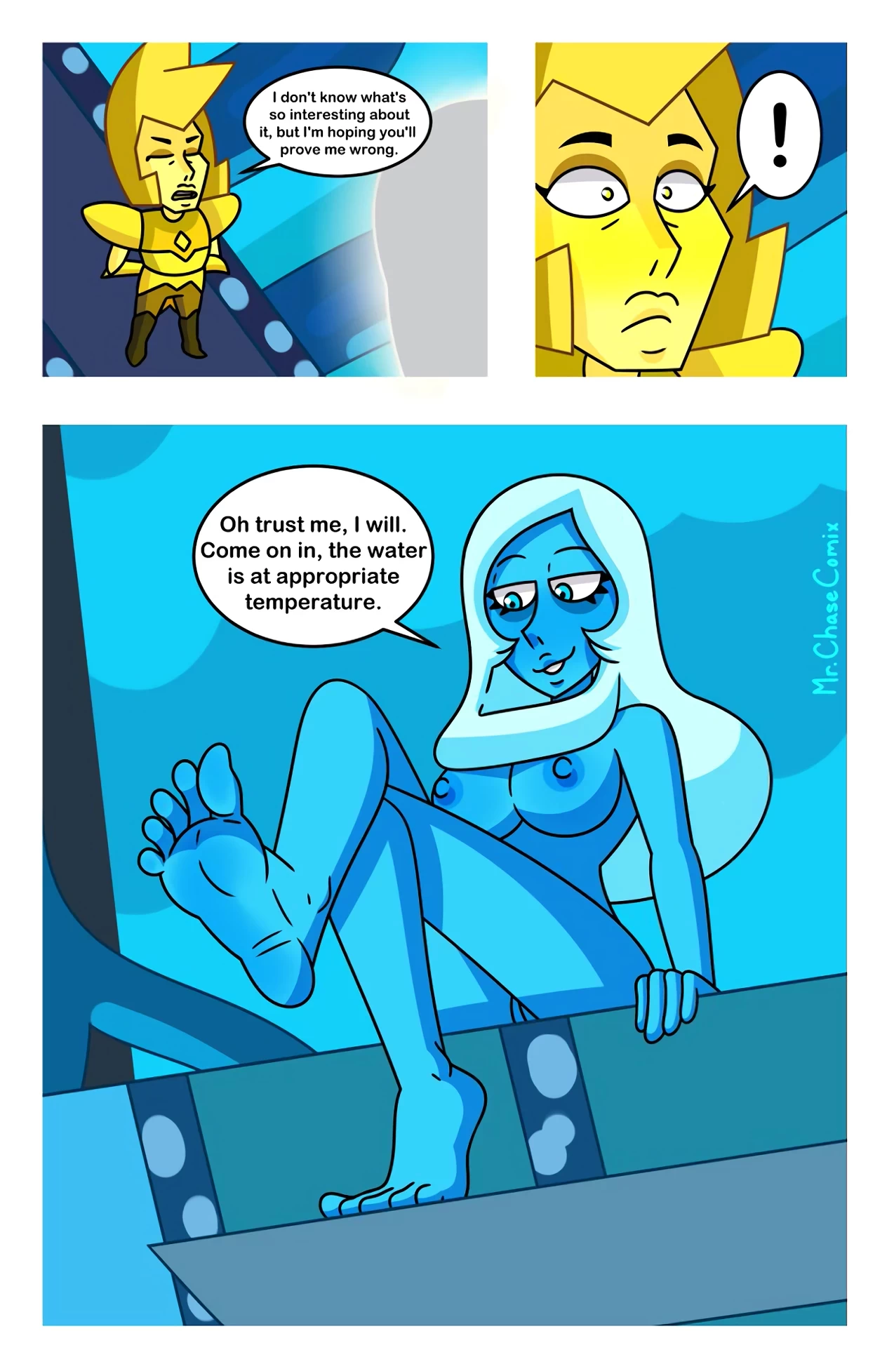 Be My Diamond porn comic picture 18