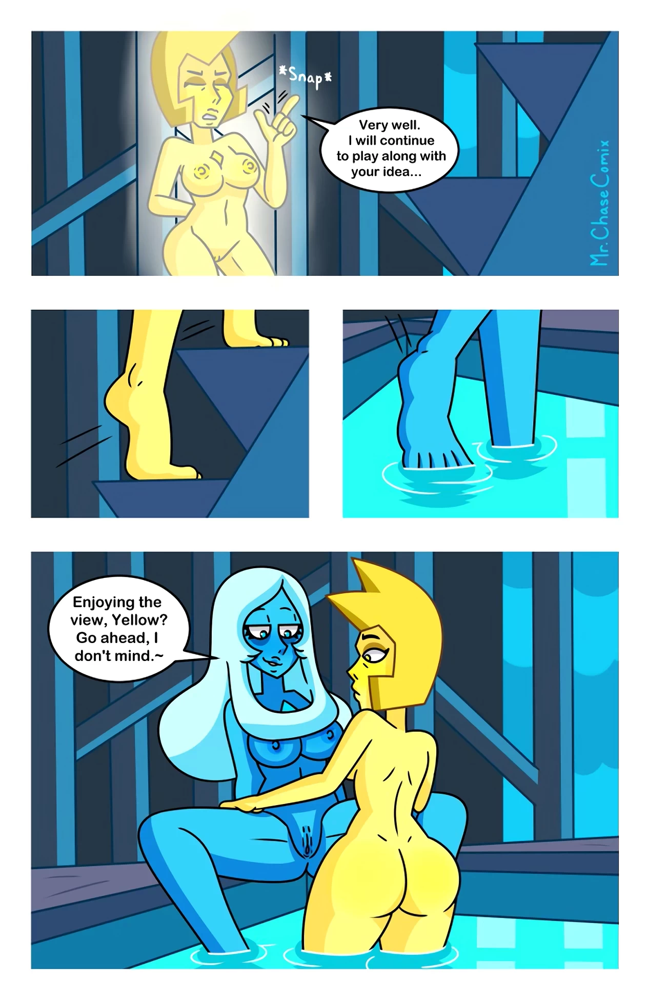 Be My Diamond porn comic picture 19