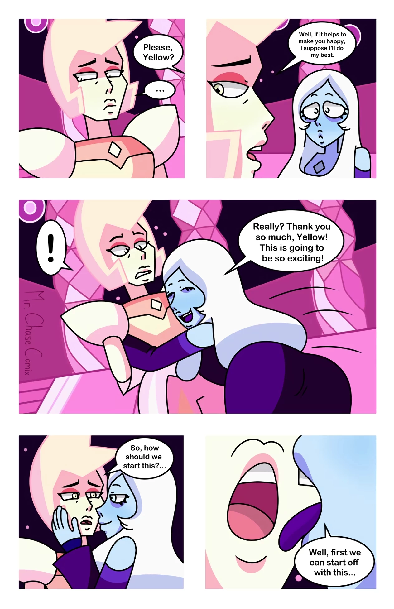 Be My Diamond porn comic picture 7