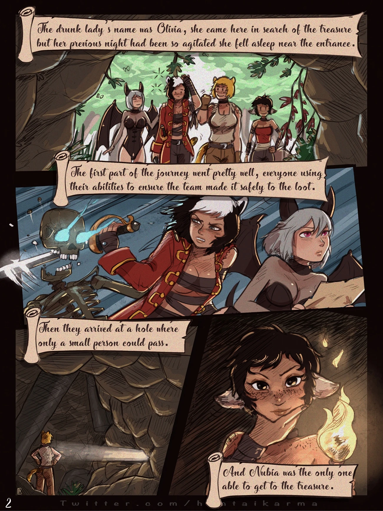 Beauties in the deep porn comic picture 3