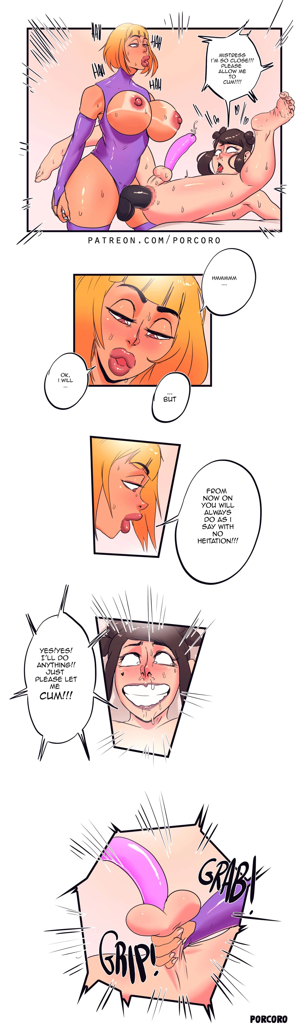 Becca and her Roommate porn comic picture 10