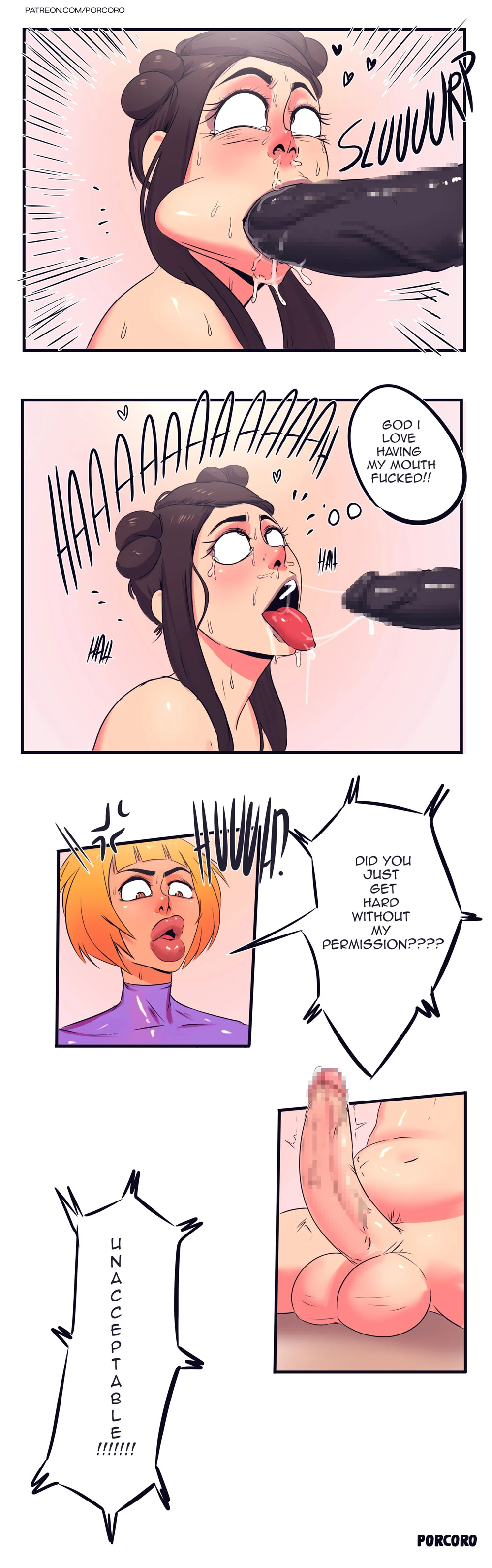 Becca and her Roommate porn comic picture 6
