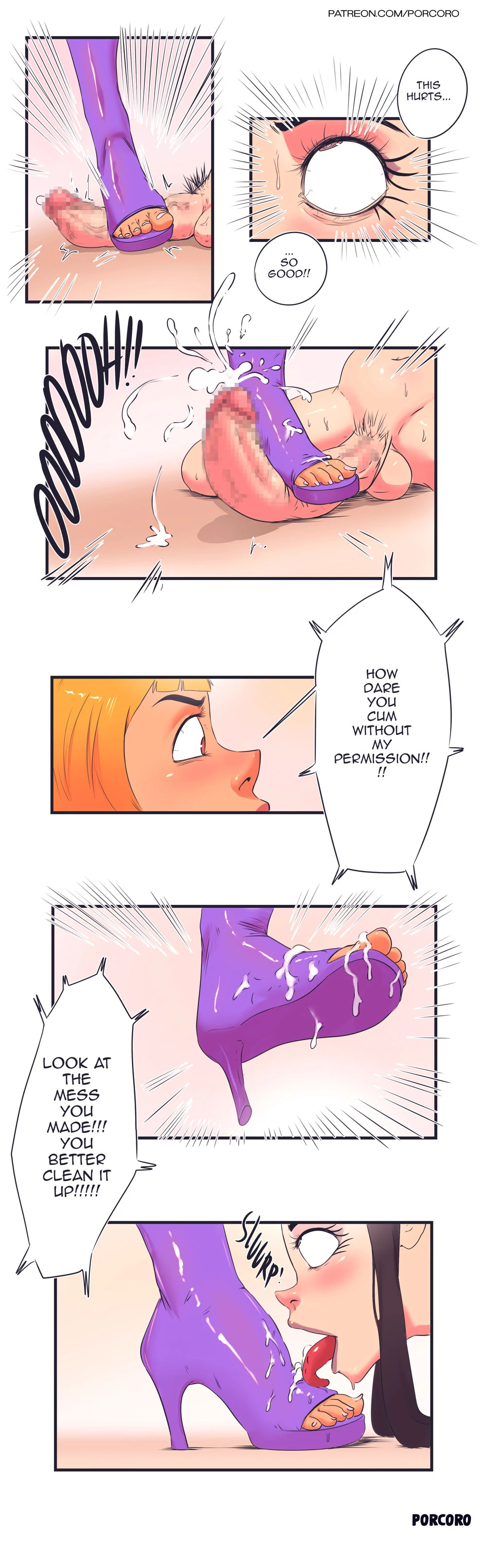 Becca and her Roommate porn comic picture 7